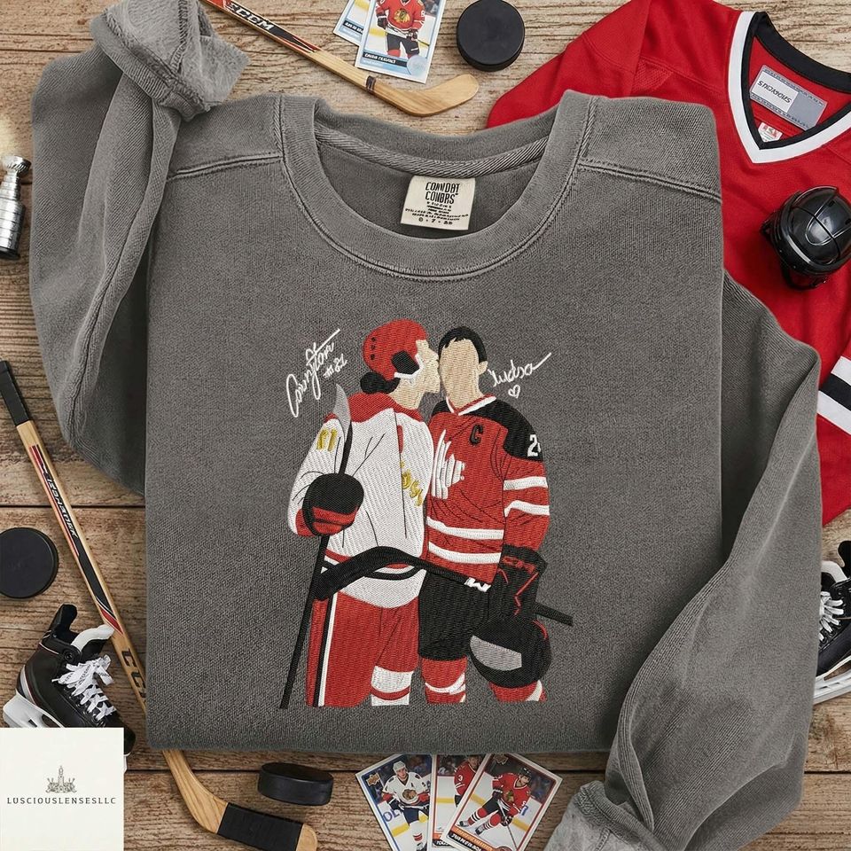 Hollanov Embroidered Sweatshirt, Rozanov Shane Hollander, Heated Rivalry Inspired Shirt, Hudson Williams Connor Storrie