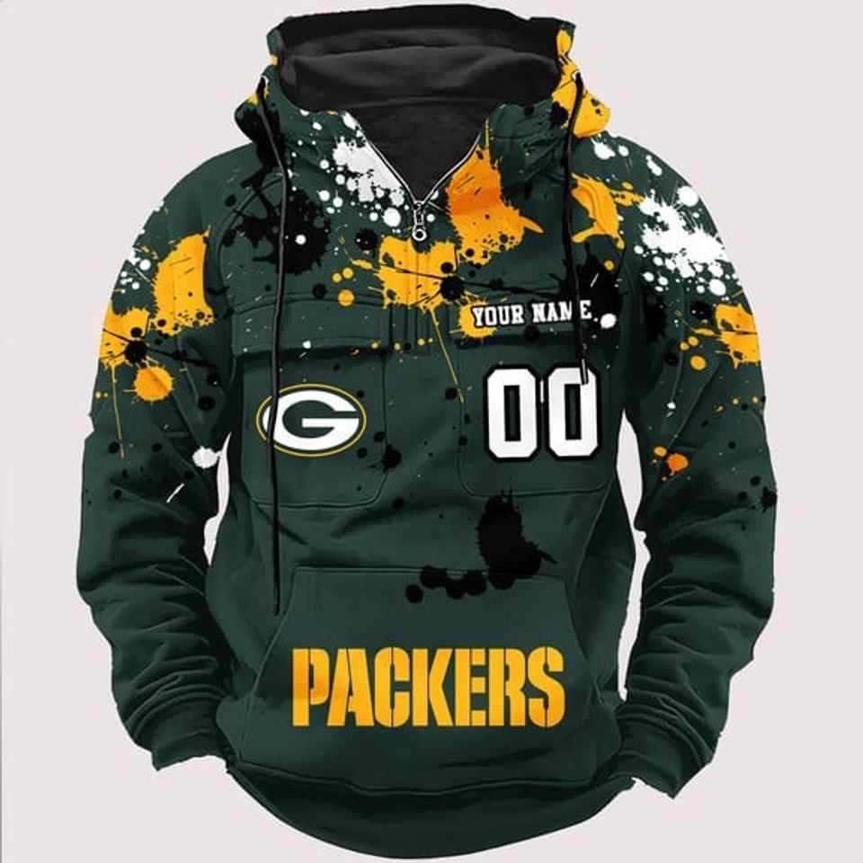 Green Bay Packers Classic Cargo Hoodie