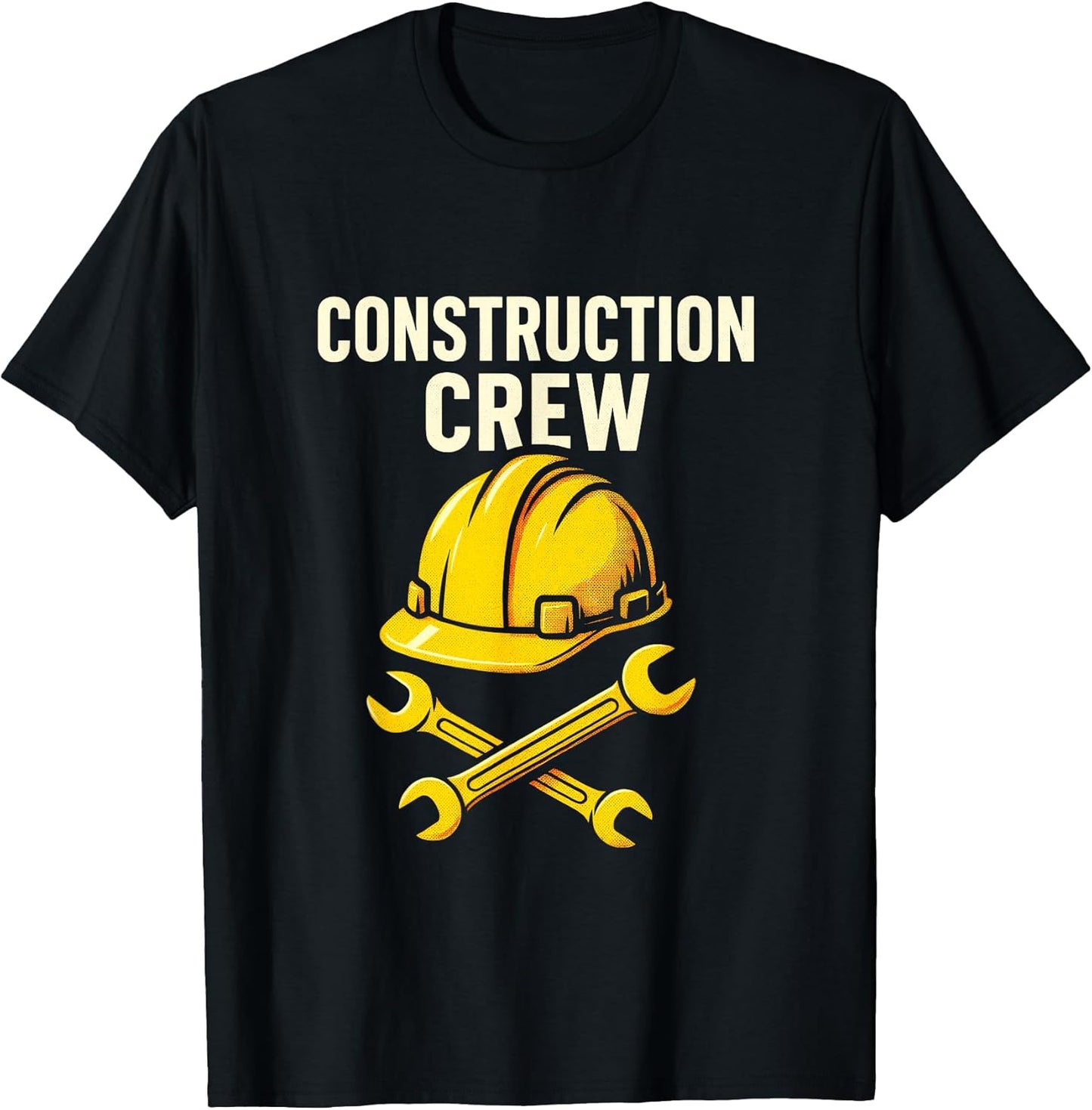 Construction Crew - Highway Worker Art T-Shirt