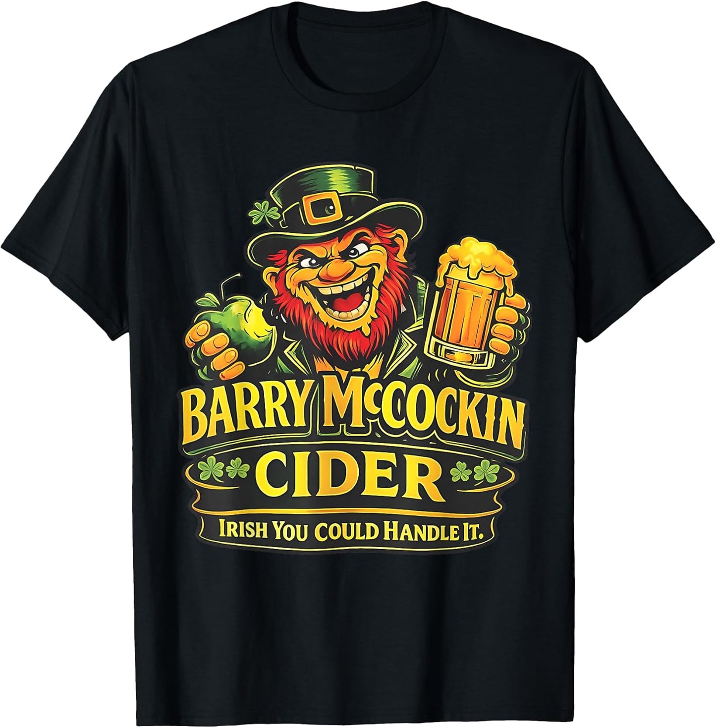 Funny St Patricks Day McCockin Cider Irish