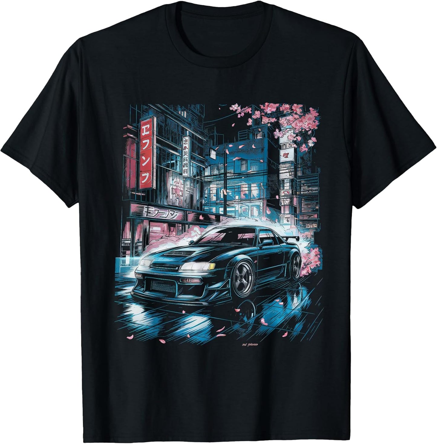 Japanese Car Tshirt Vintage JDM Auto Automobile