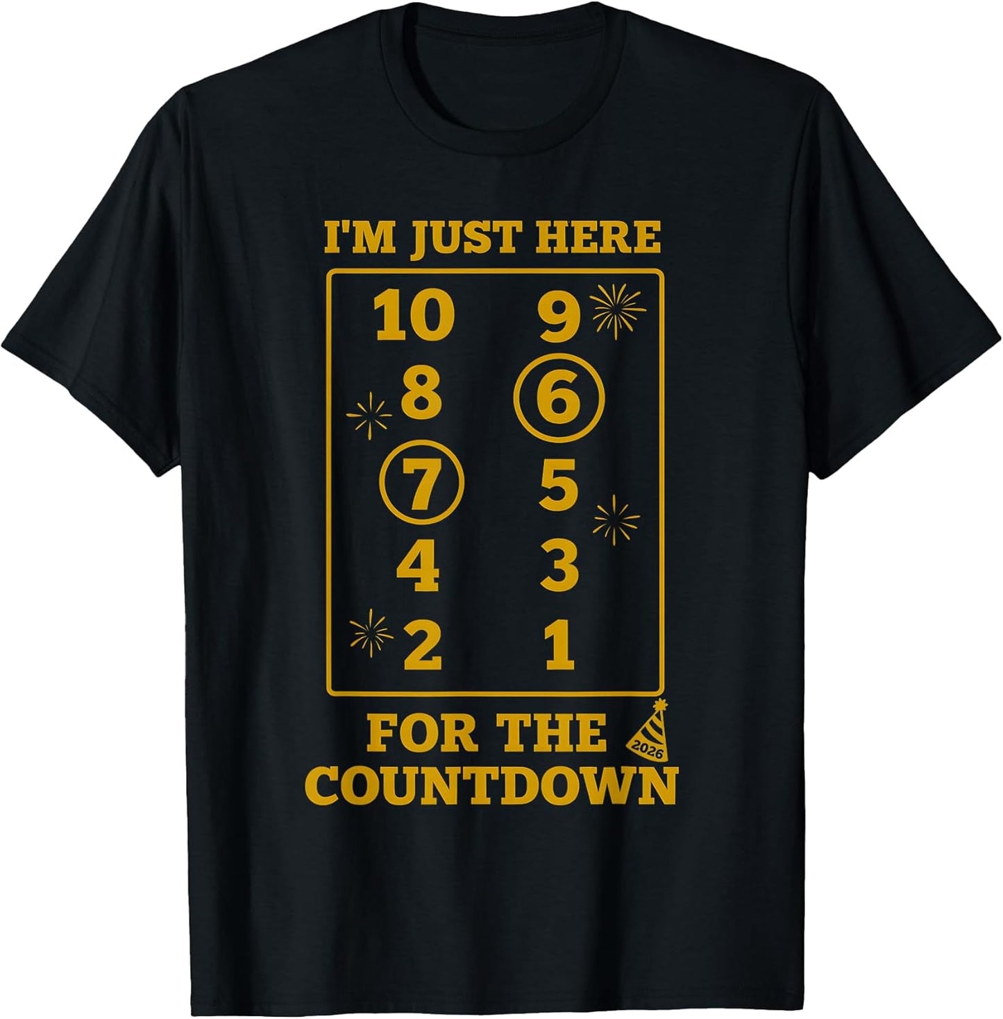 Funny 2026 New Years Eve Six Seven Meme Countdown