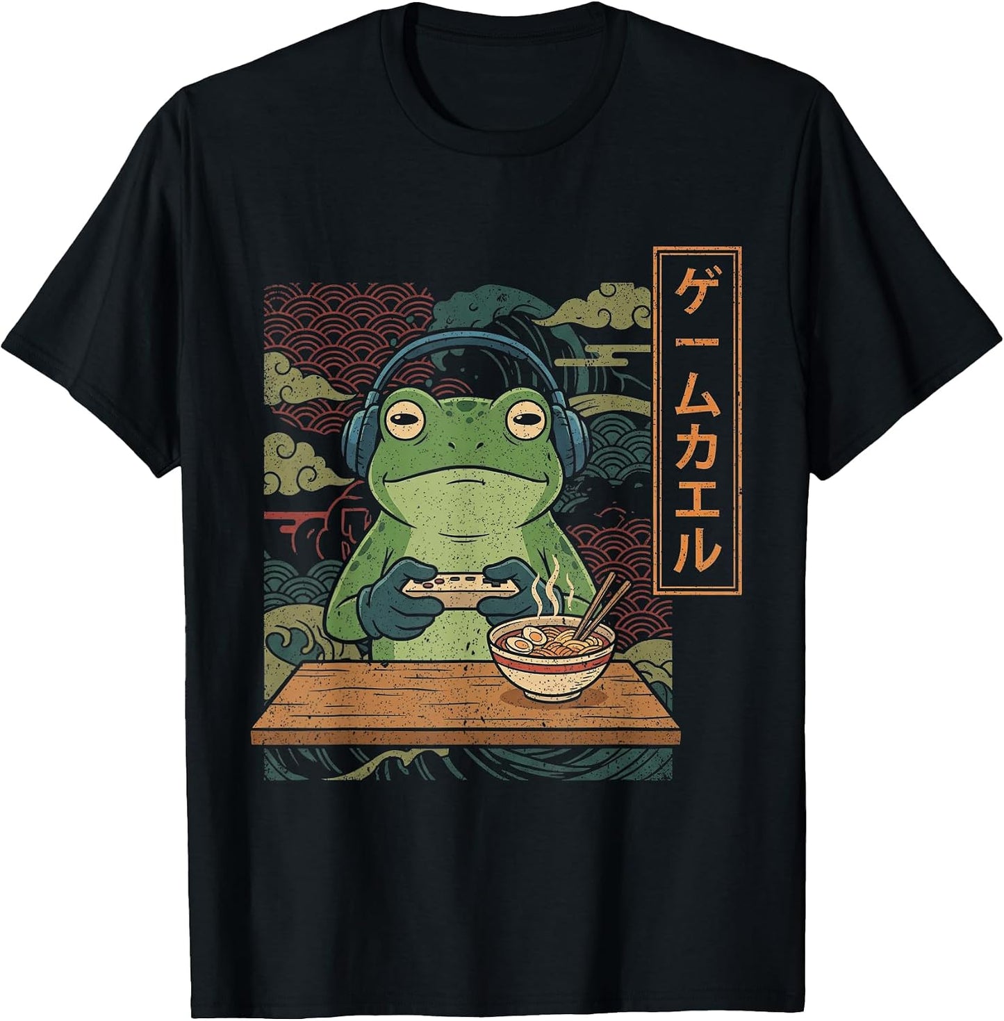 Retro Anime Gaming Graphic Tees For Men Women