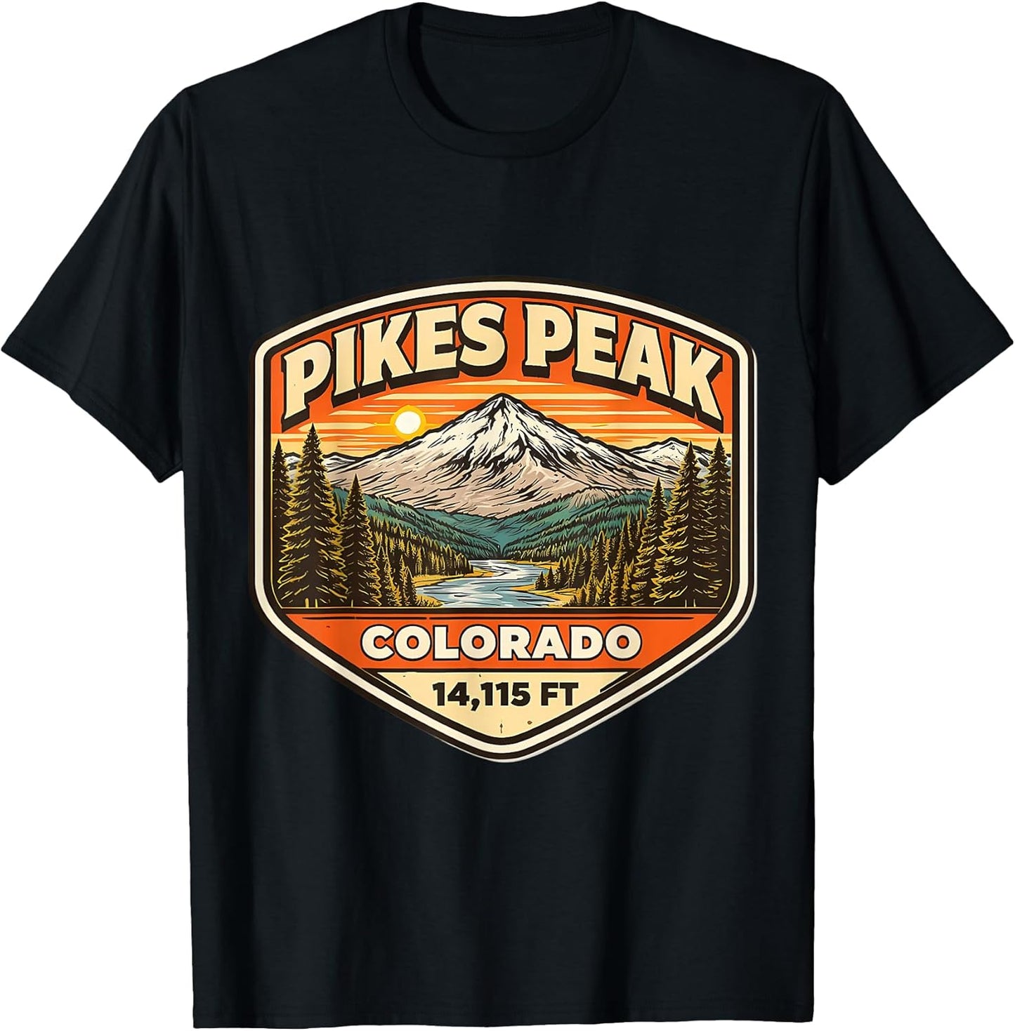Pikes Peak Colorado Souvenir Mountain Merch