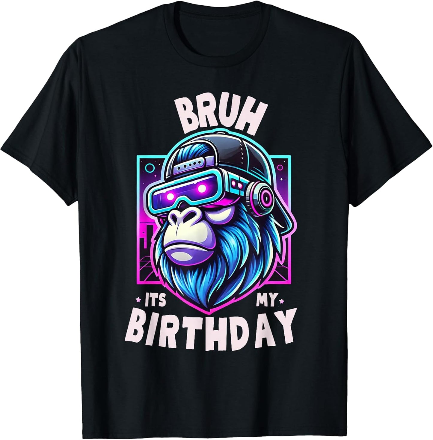 Gorilla Birthday Clothing Family Party Bday Teen