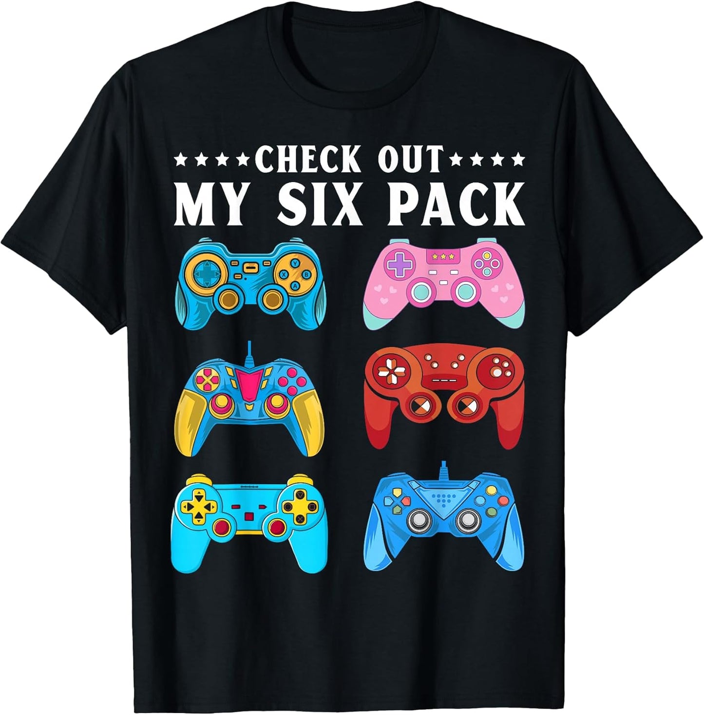Funny Gamer Design For Men Boys Gaming Video Game T-Shirt