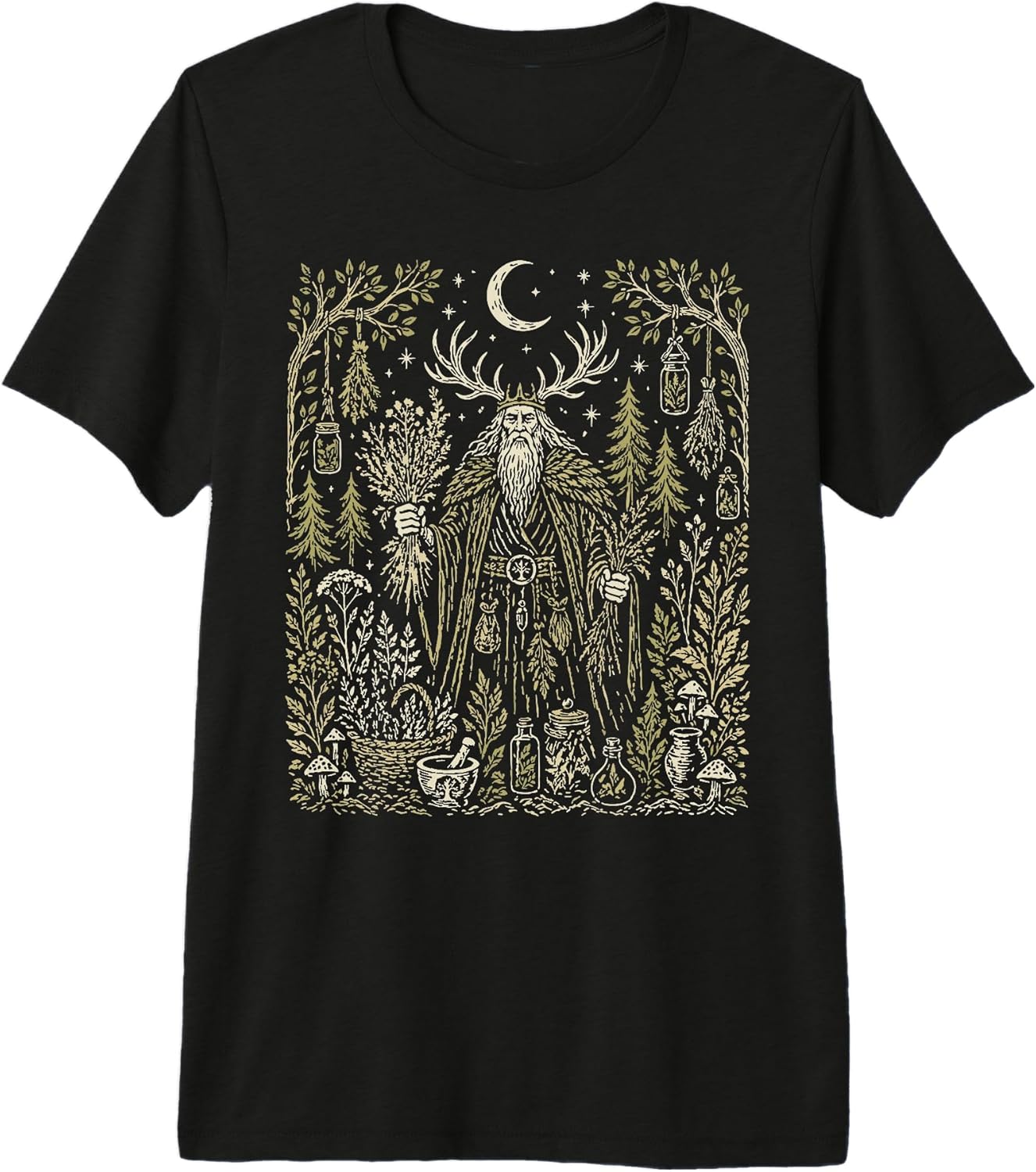 Forest Herbalist Folk Art Nordic Nature Designs