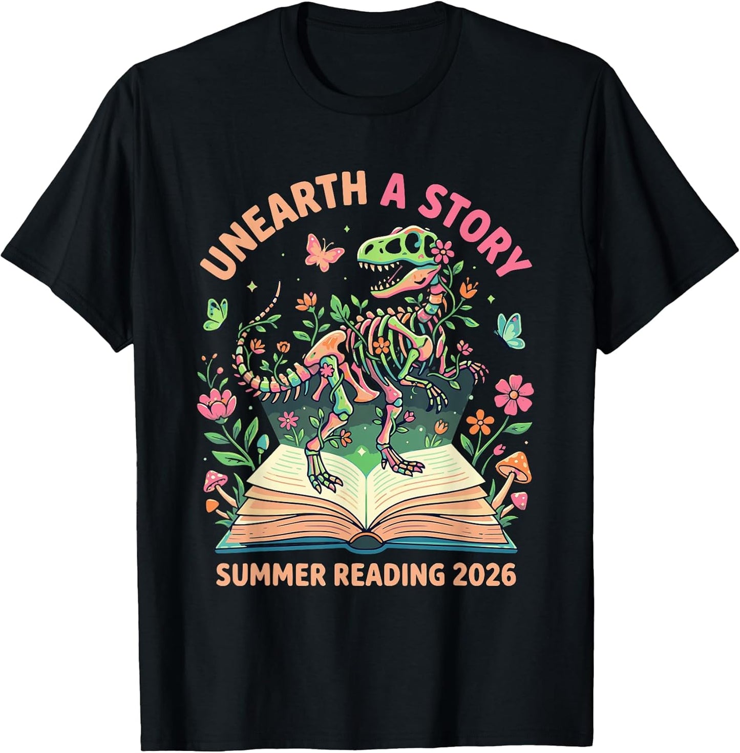 Botanical Fantasy T-rex Reader