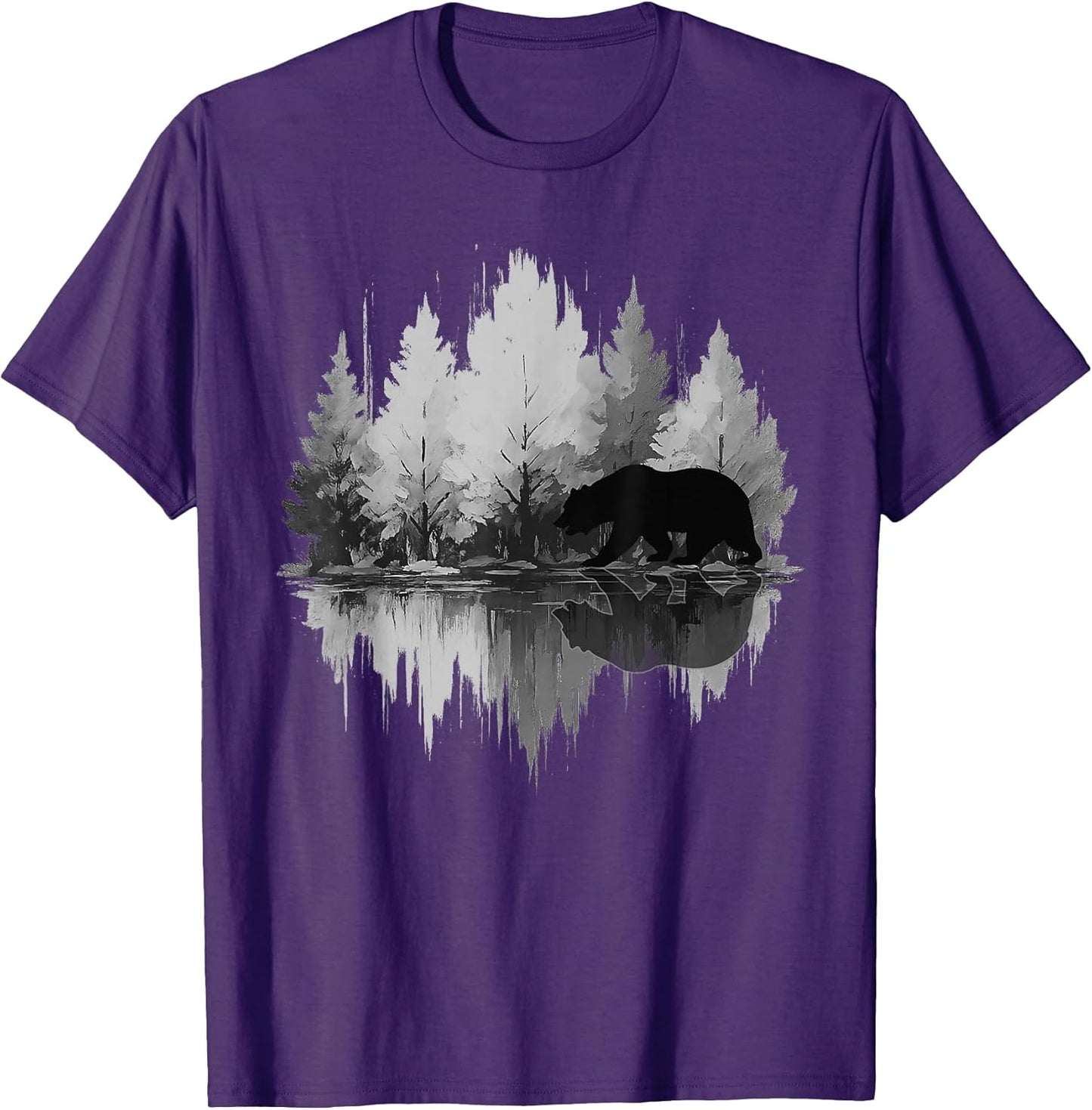 Nature Reflection Forest Trees Outdoor Wildlife