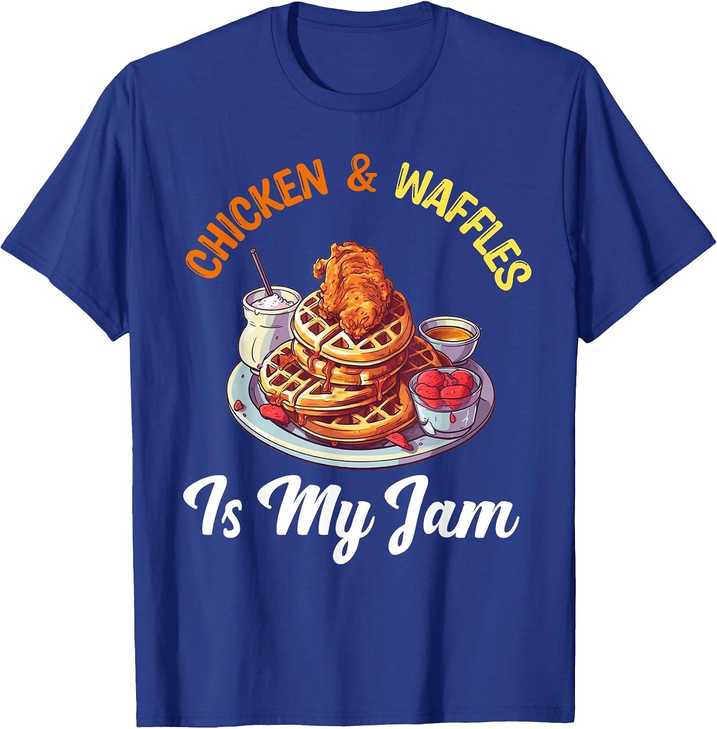 Chicken and Waffles Conform Food Lover.