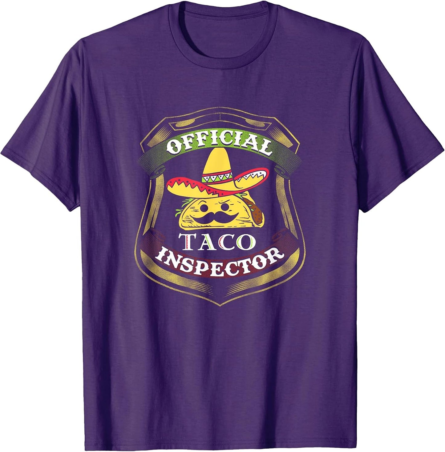 Official Taco Inspector T Shirts
