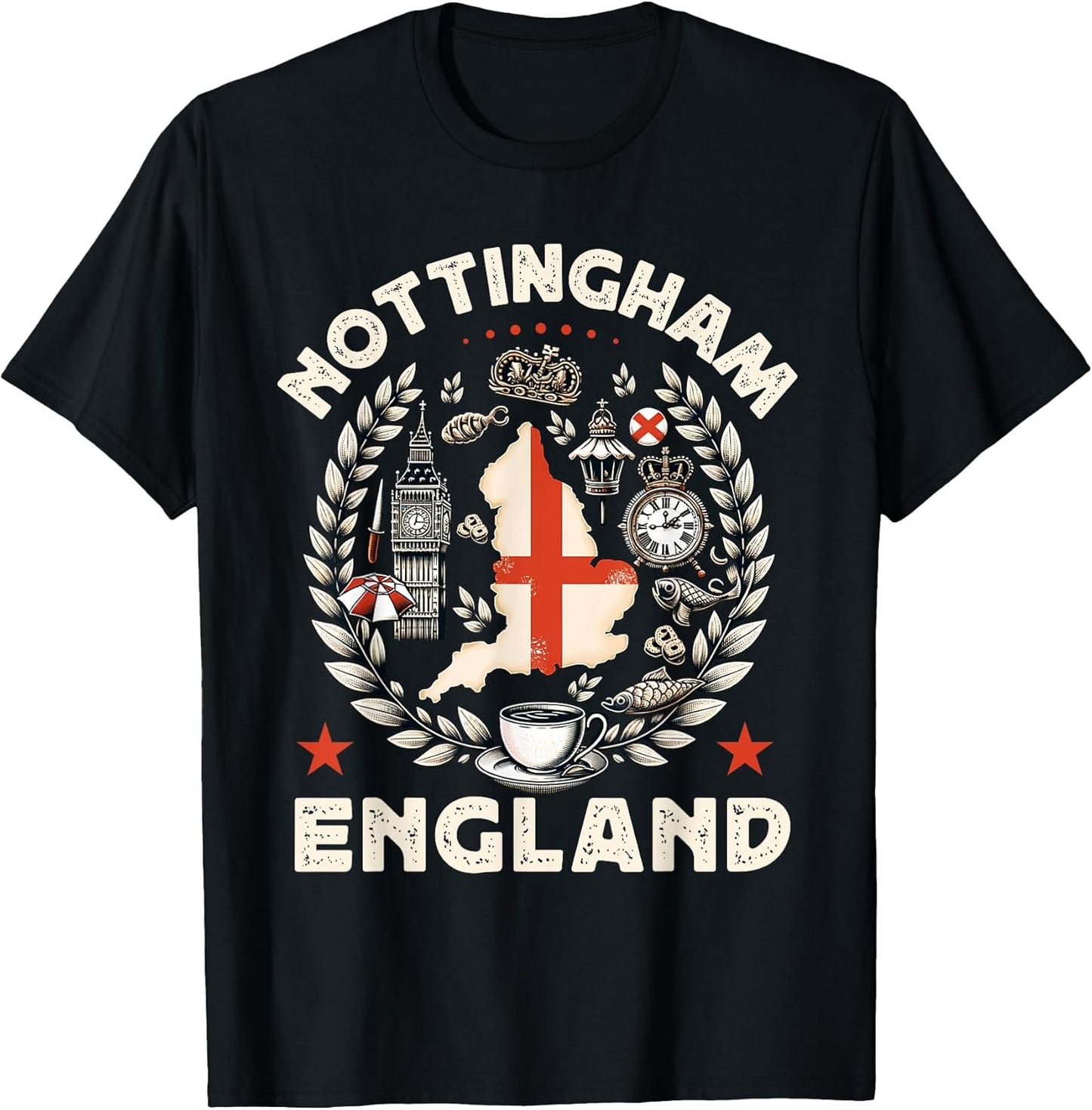 Nottingham City England UK Designs