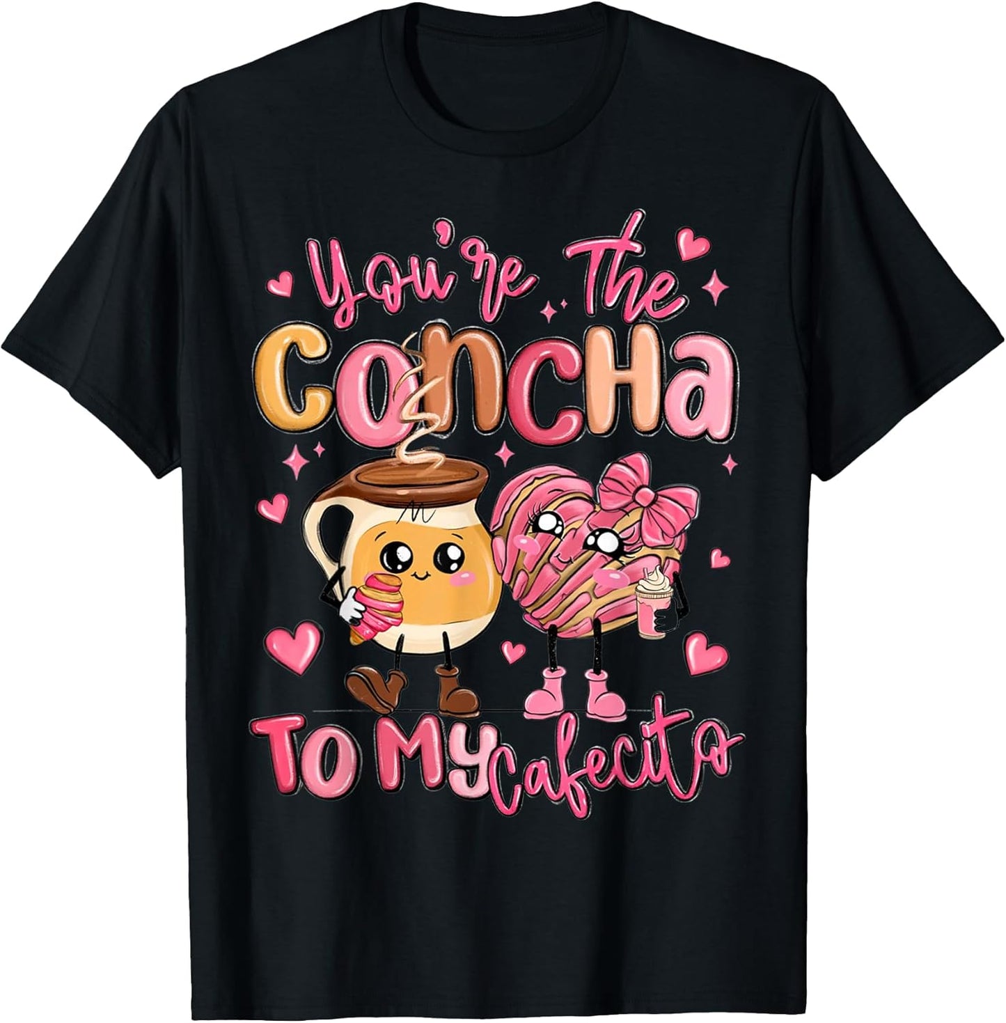 You Are The Concha To My Cafecito Valentines Shirt