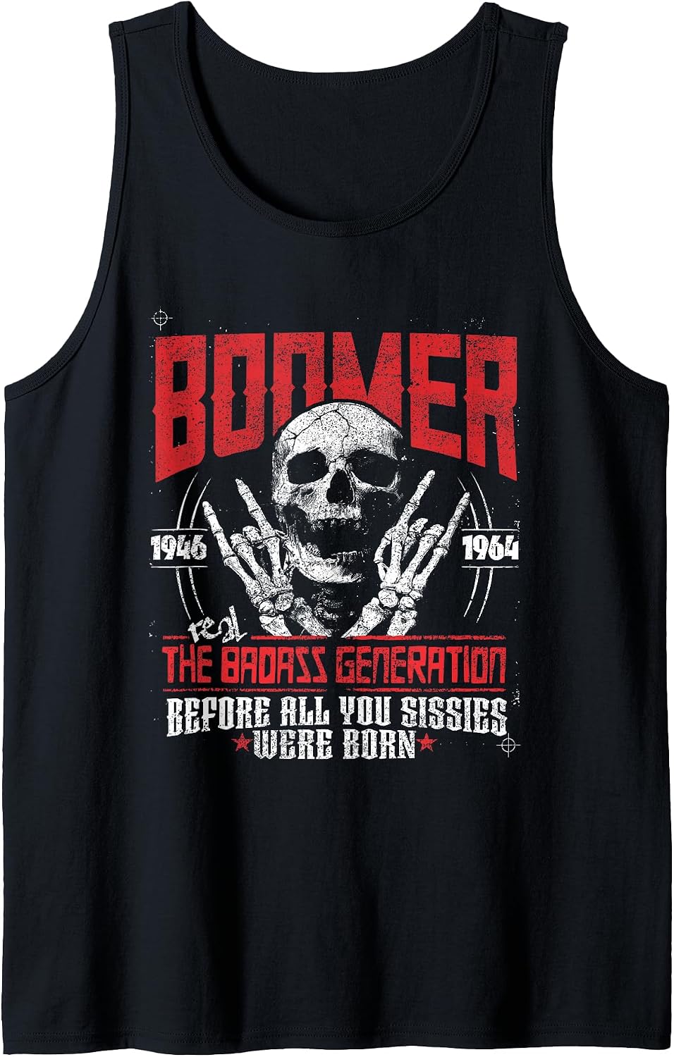 Retro Boomer Badass Generational Merch