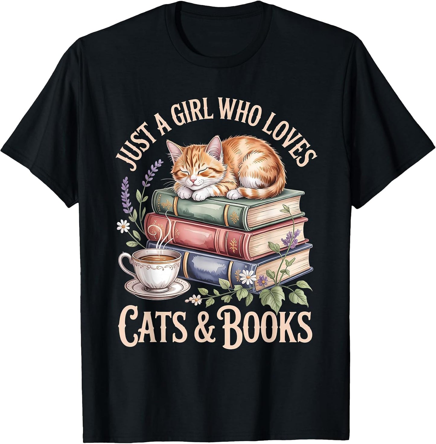 Cozy Bookworm Reader & Cat Lover Aesthetic Co.