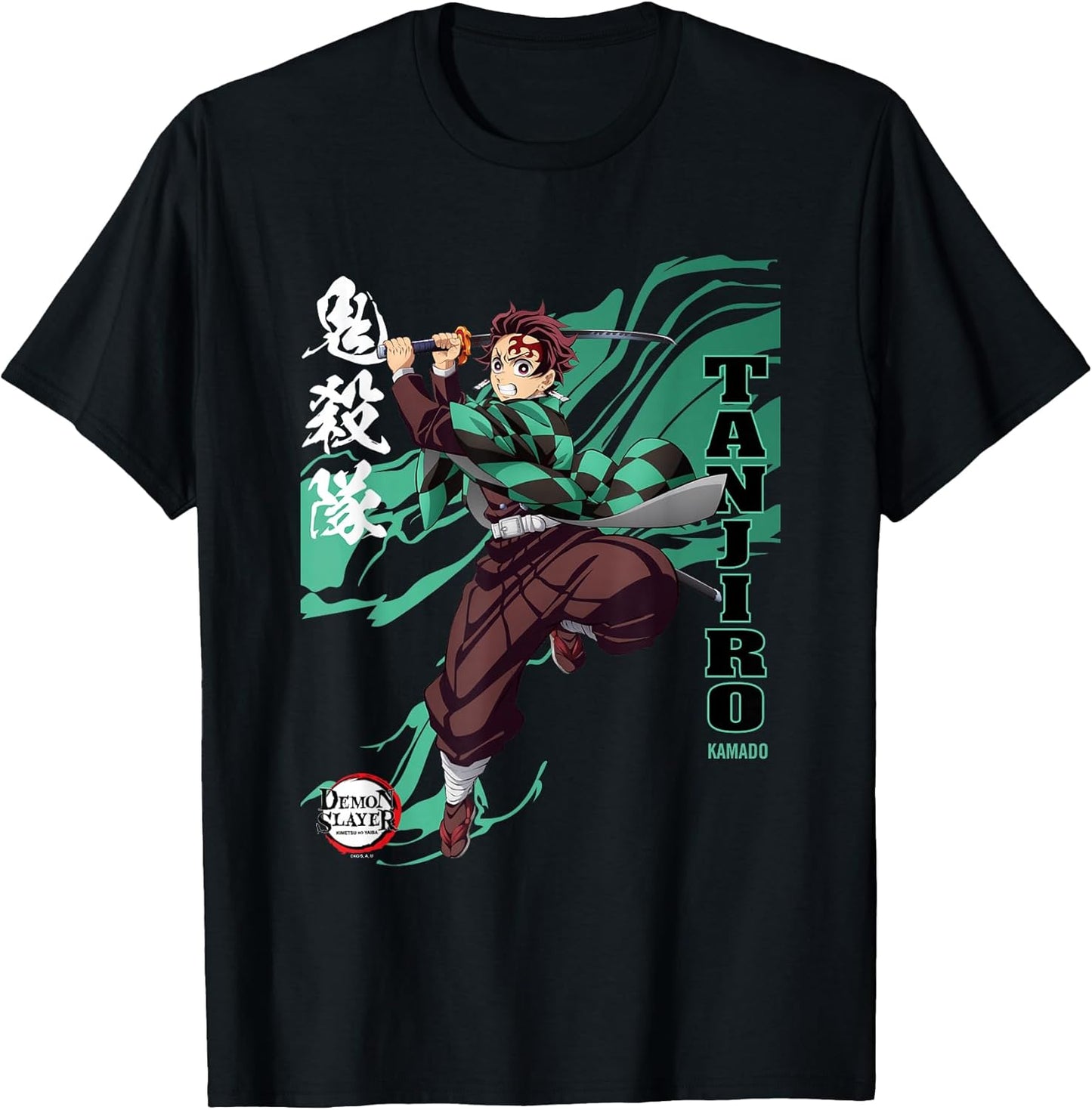 Infinity Castle Tanjiro Kamado Sword Art T-Shirt
