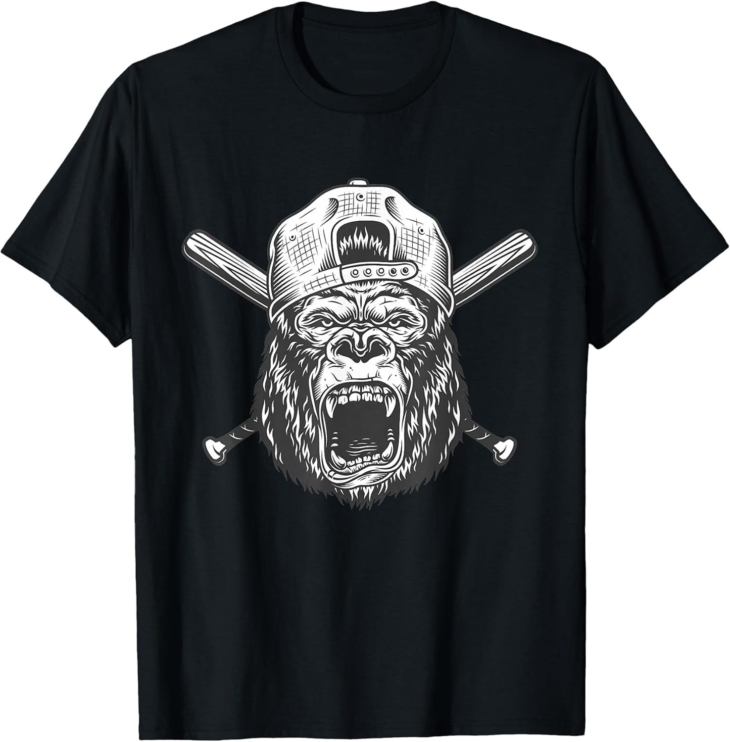 Gorilla Male - Gorilla Baseball Player