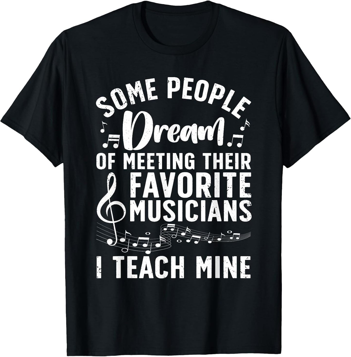 Best Music Teacher for Men Women Musician Band Piano Teacher T-Shirt