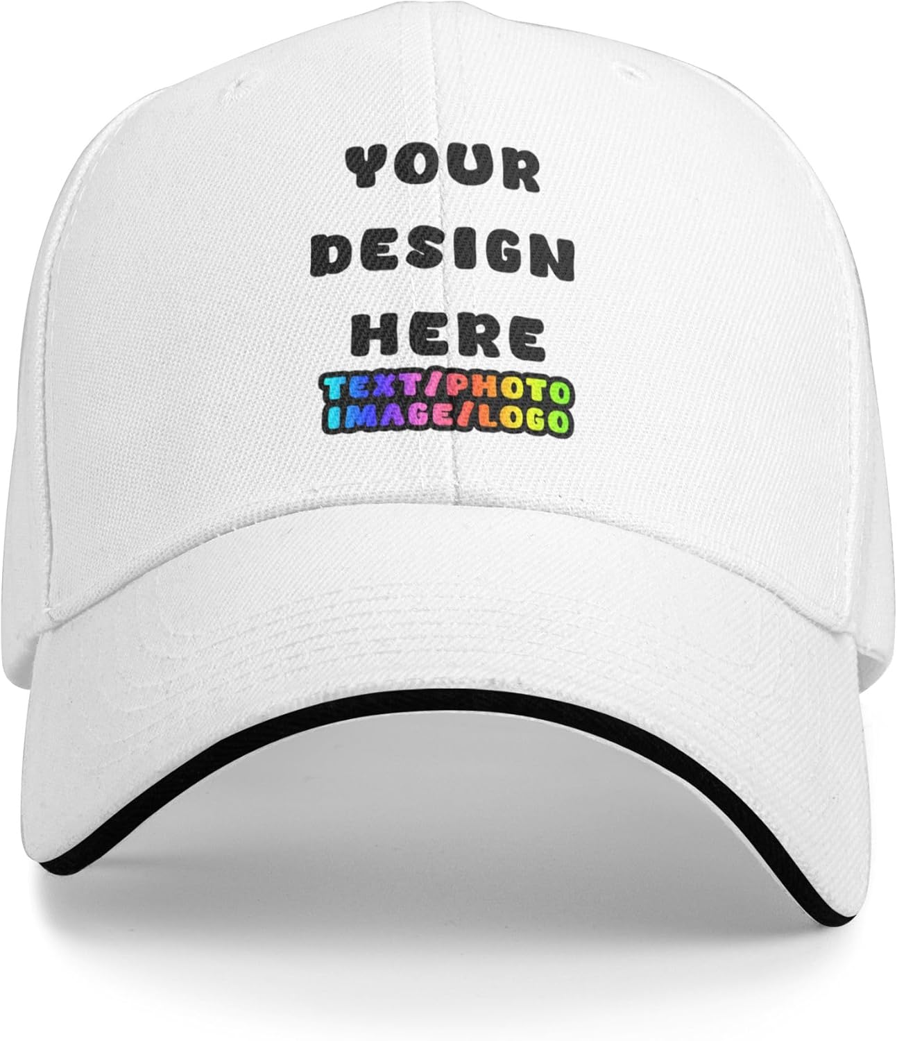Custom Hat Custom Logo Hat Adjustable Baseball Caps Design Your Own Customized Trucker Hat Unisex Aldult