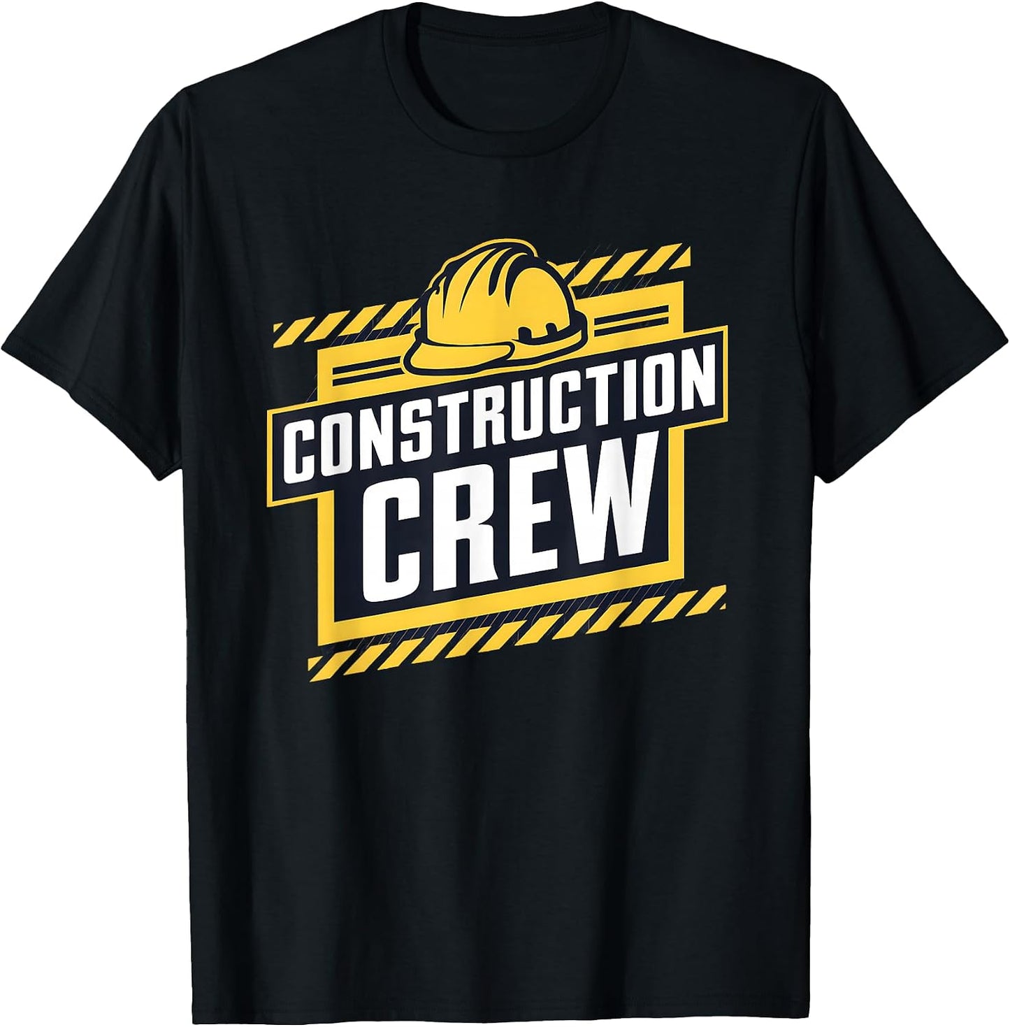 Construction Crew Hard Hat Safety First T-Shirt