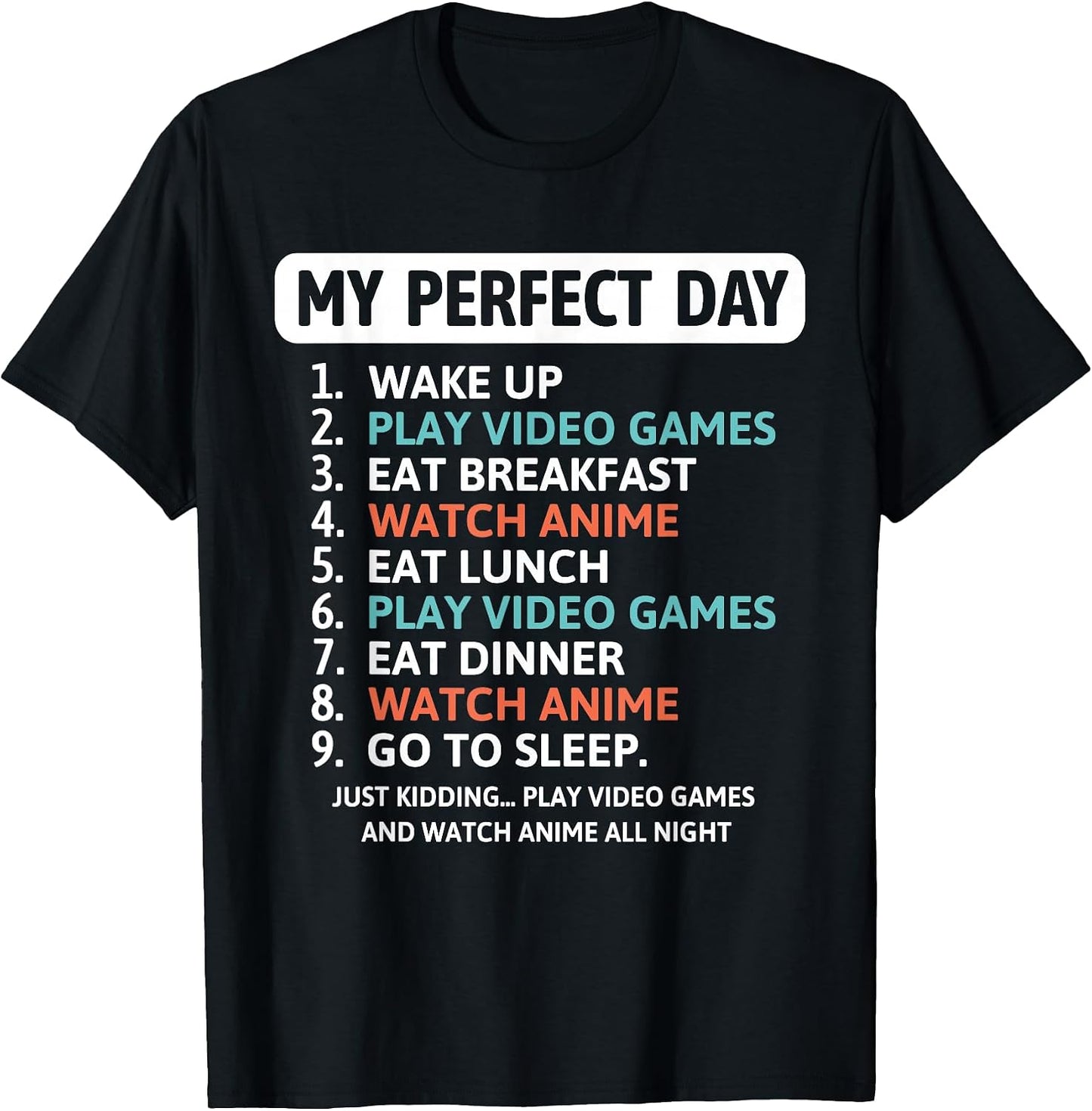 Gaming Anime Apparel