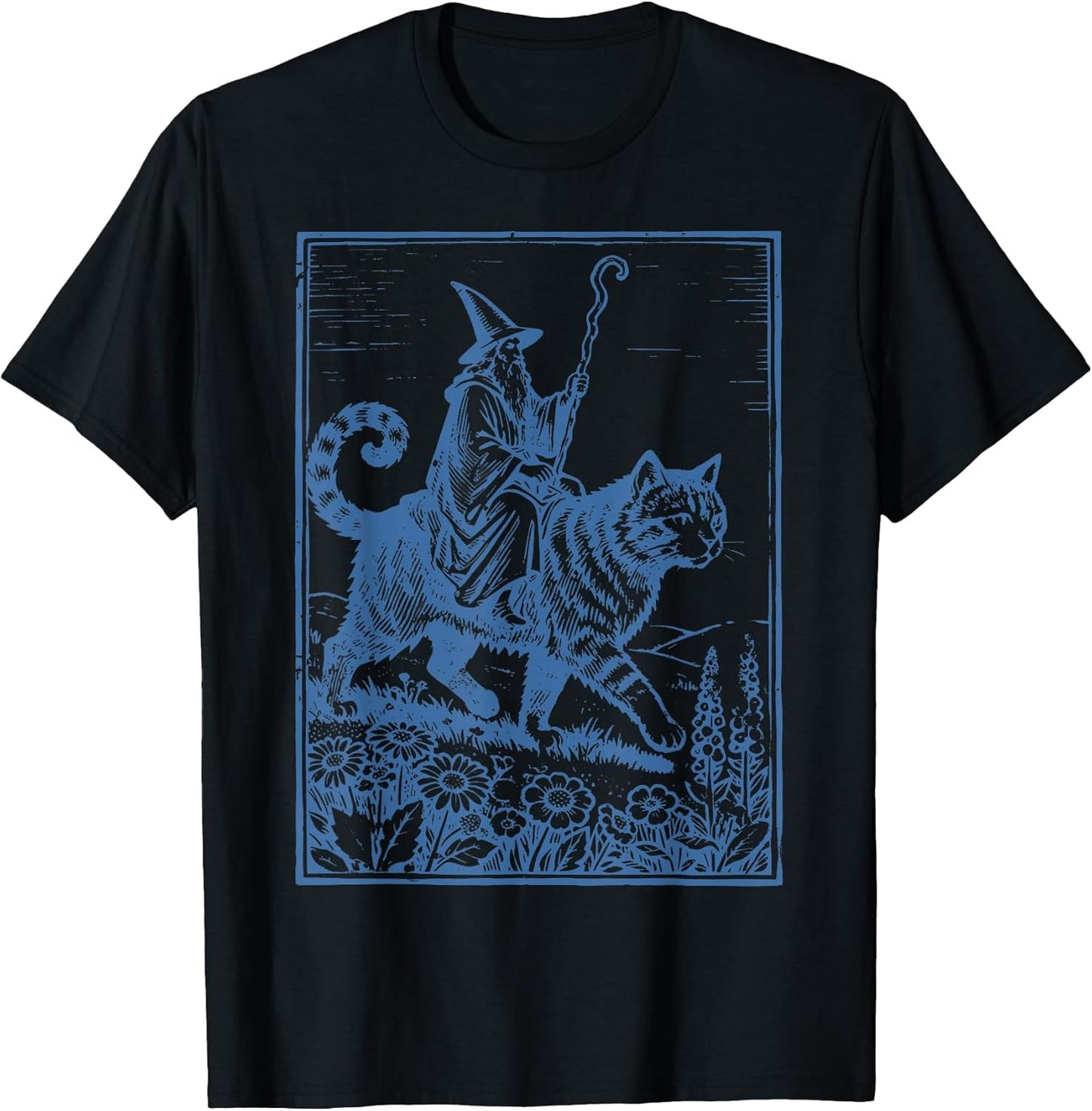 Wizard Cat Rider Vintage Merch Co.
