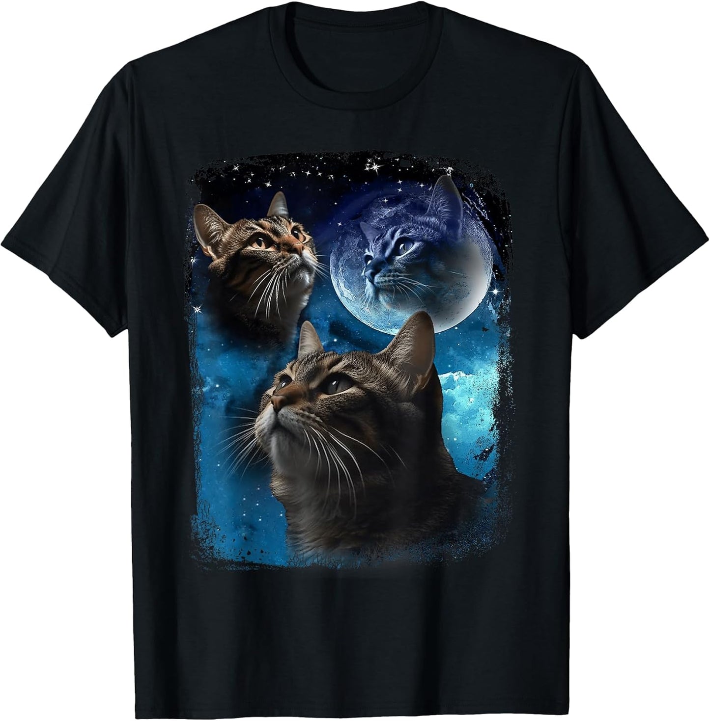Cats howl at the moon meme merch hoodies - Shop