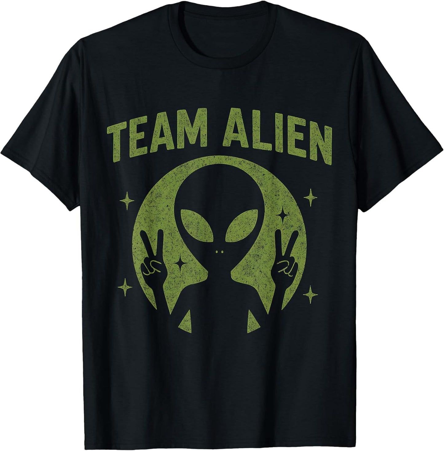 Alien UFO Sci-Fi Vintage Graphic Tees