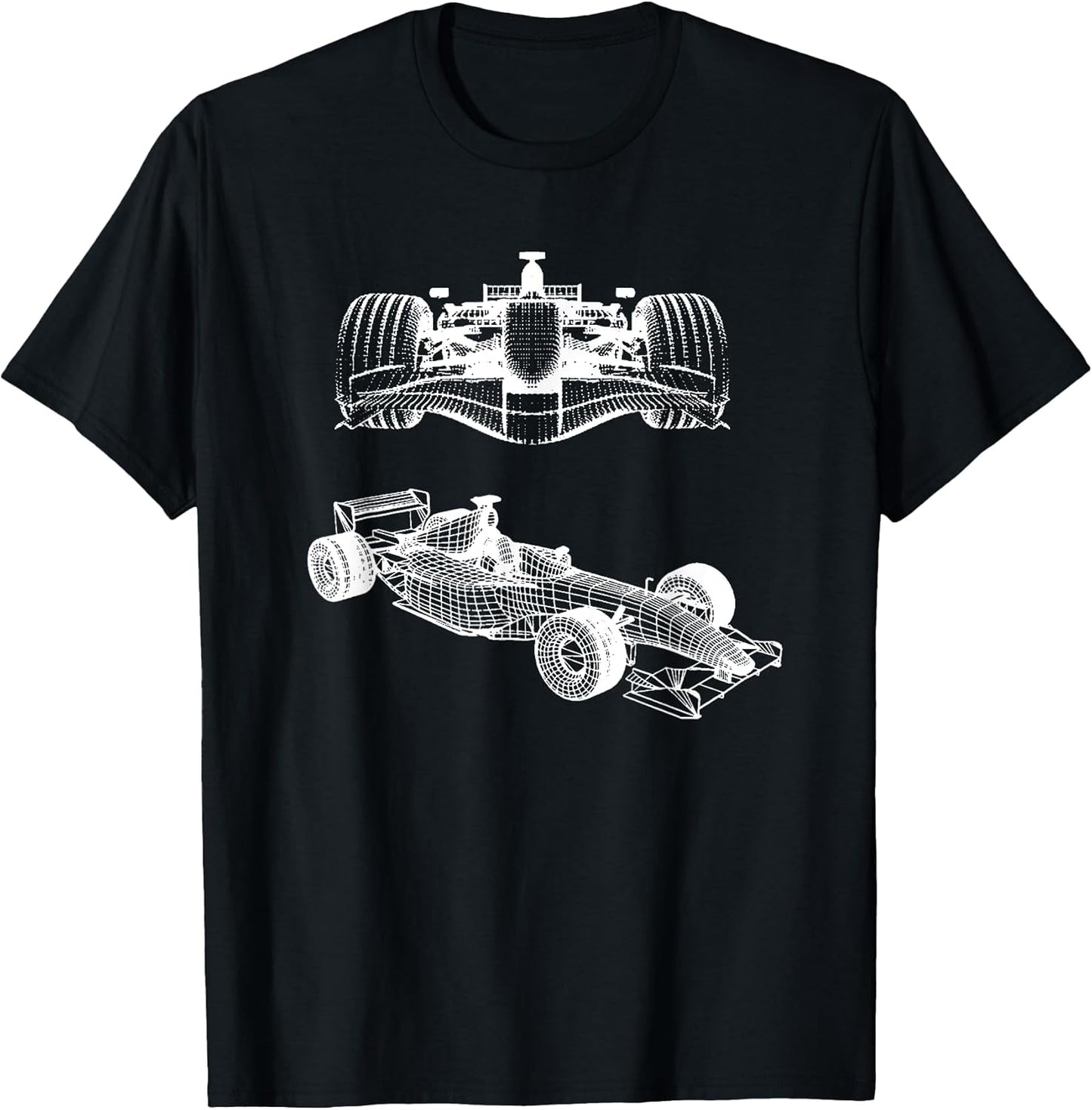 Der Rennwagen Silhouette Mechanischer Merch Store