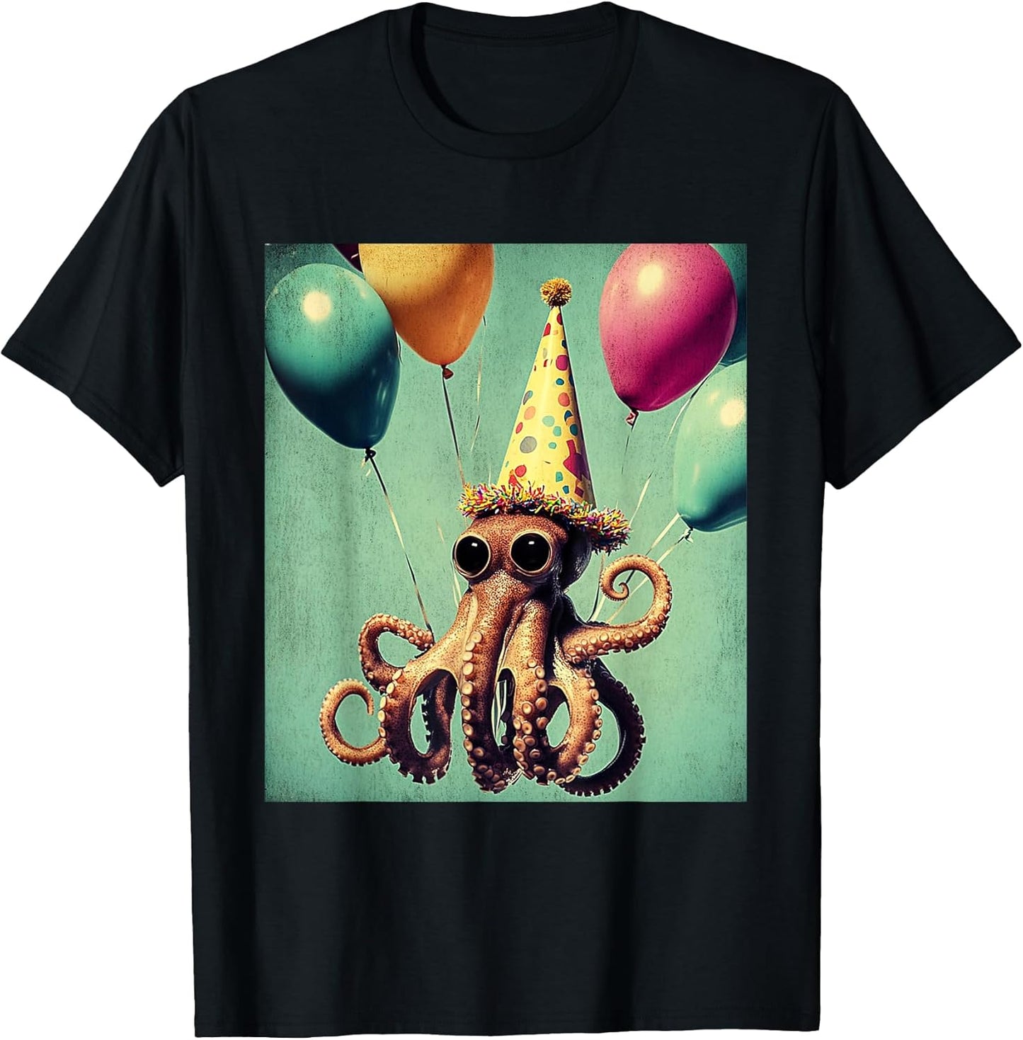 Octopus Animal Zoo Birthday Party Apparel