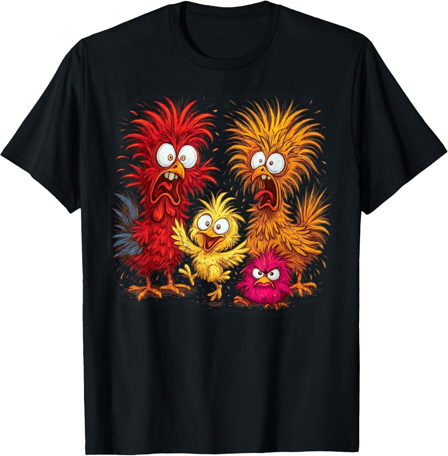 Hilarious Chicken Art Gifts Men Women Boys Girls
