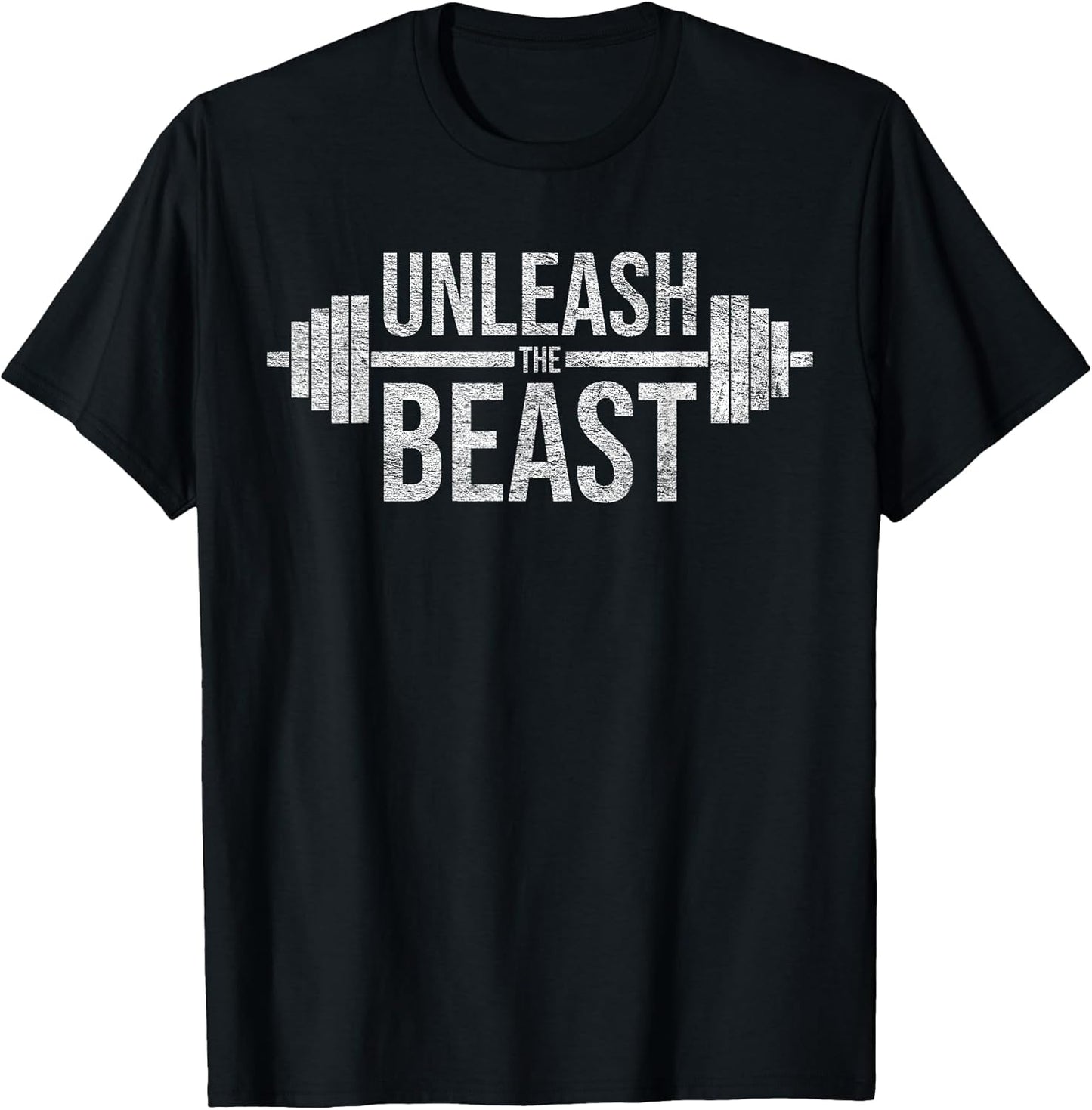 LET THE GAINS BEGIN WEIGHT LIFTING GYM TEES