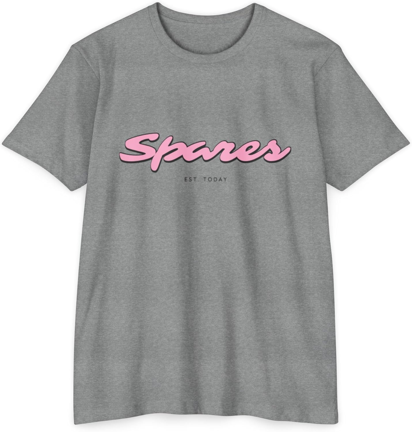 Spares est. Today Dark Heather Grey