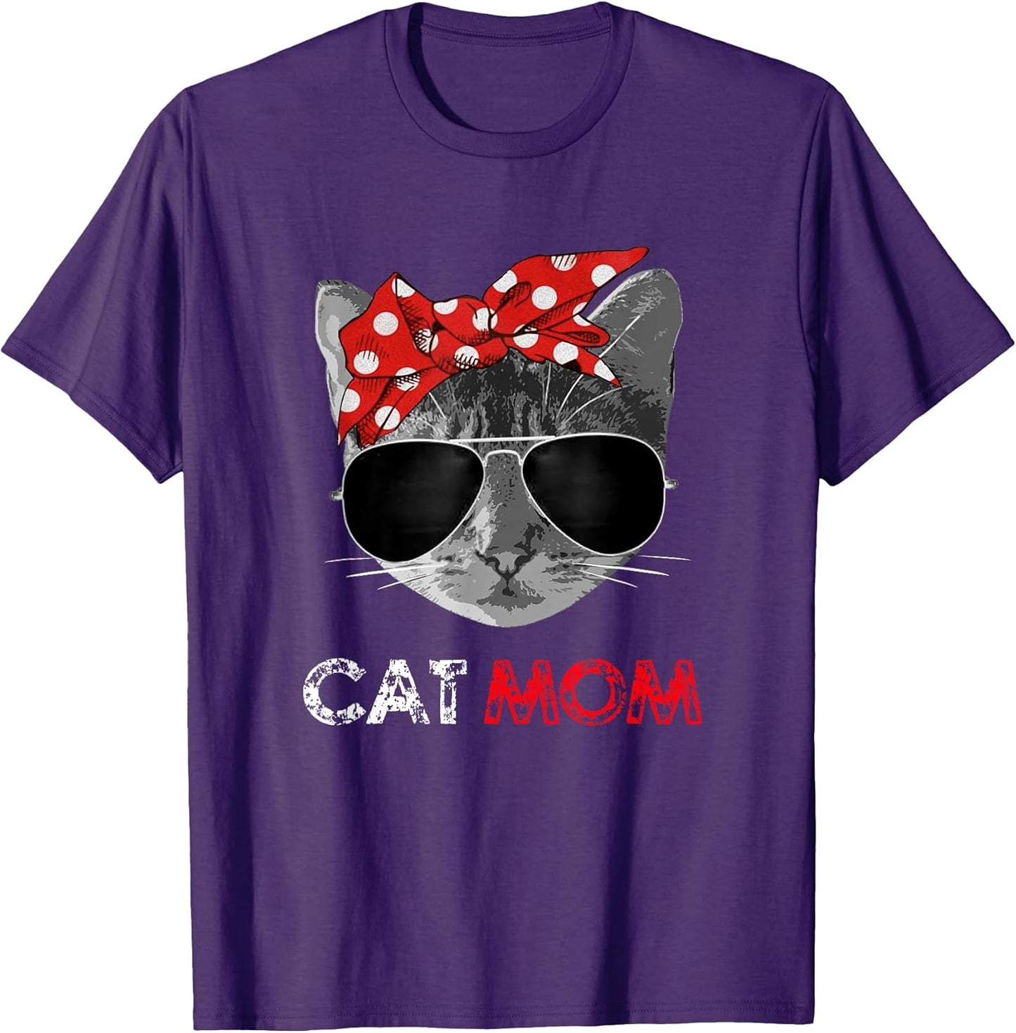 Cat Mom Shirt Cat Mommy Mother's Day for Cat Lovers T-Shirt