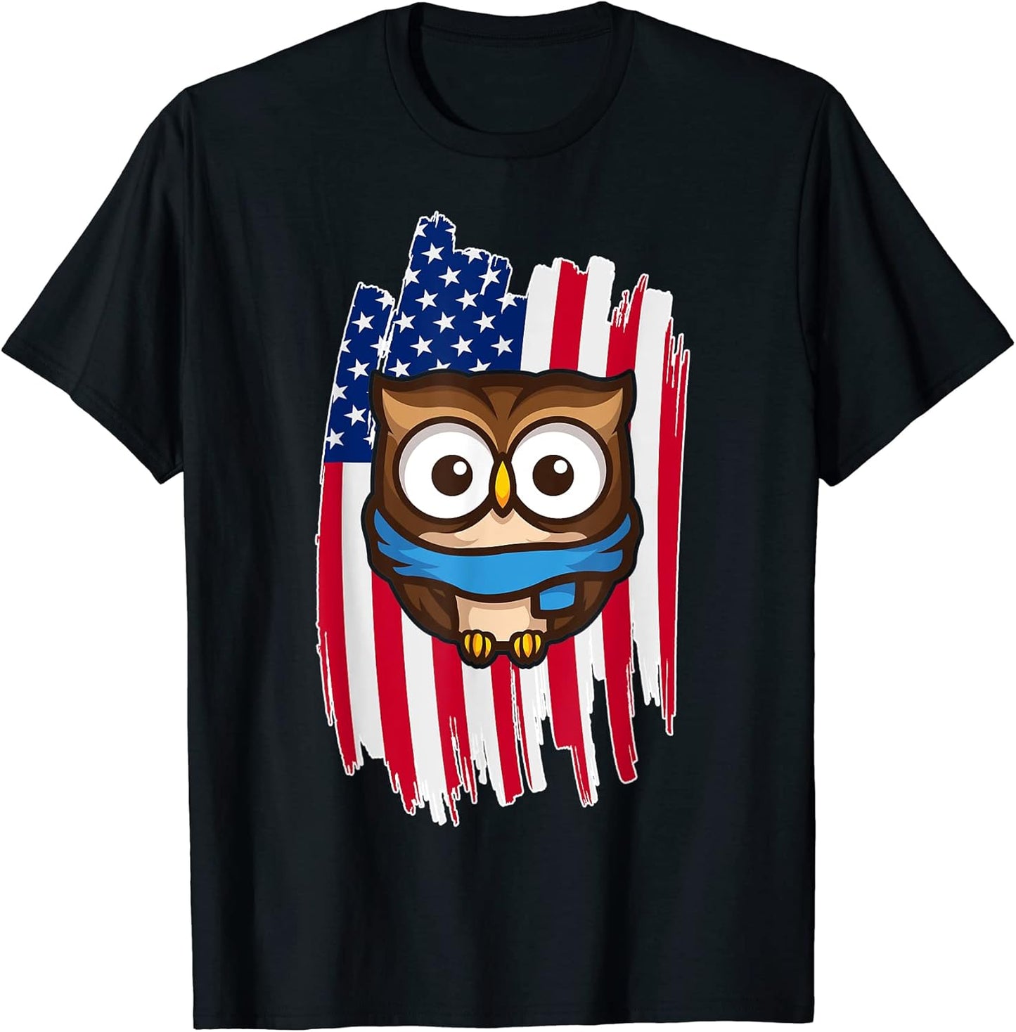 Merica Owl Merch Women Men Kids