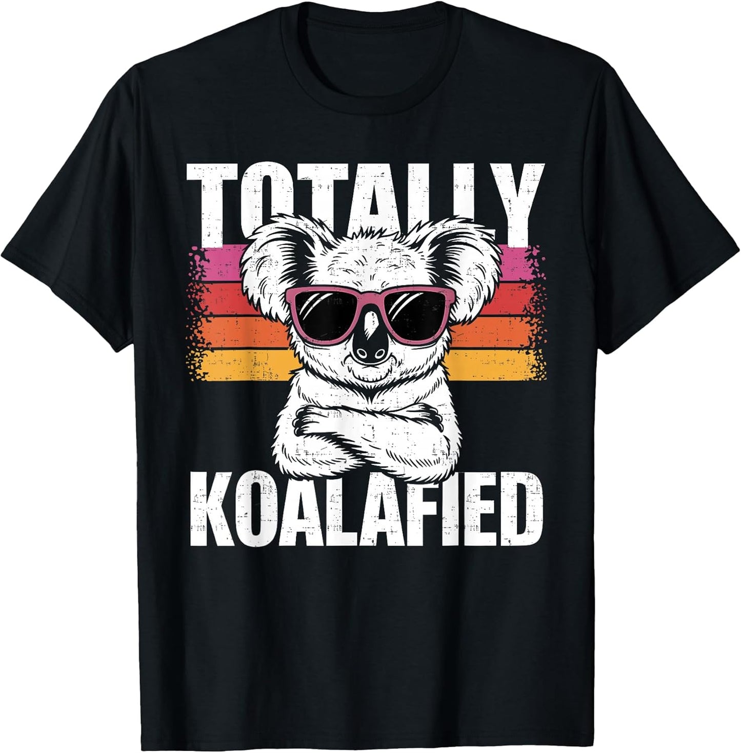 Retro Vintage Totally Koalafied Cute Koala Tees.