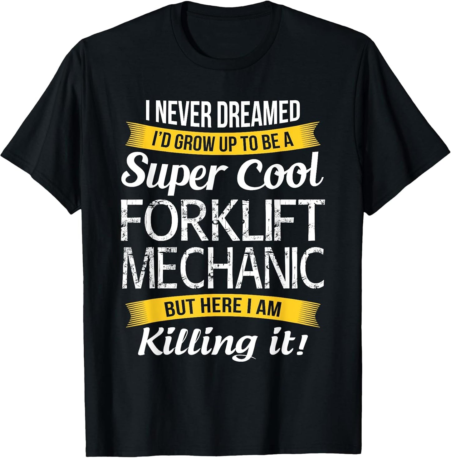 Forklift Mechanic T Shirt Only
