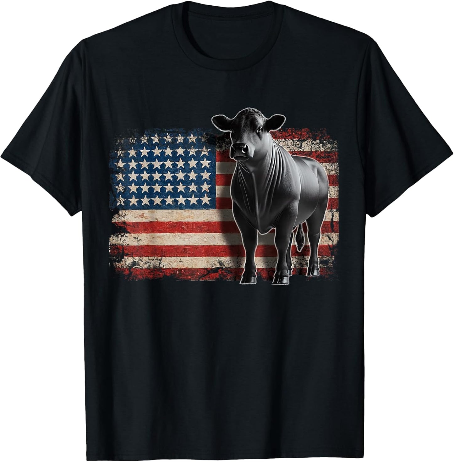 Black Angus Rancher Christmas Cattle Lover