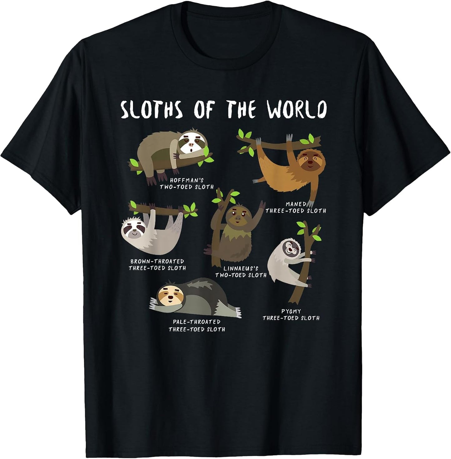 Sloths Design Theme for Kids Youth Teen Boys Girls