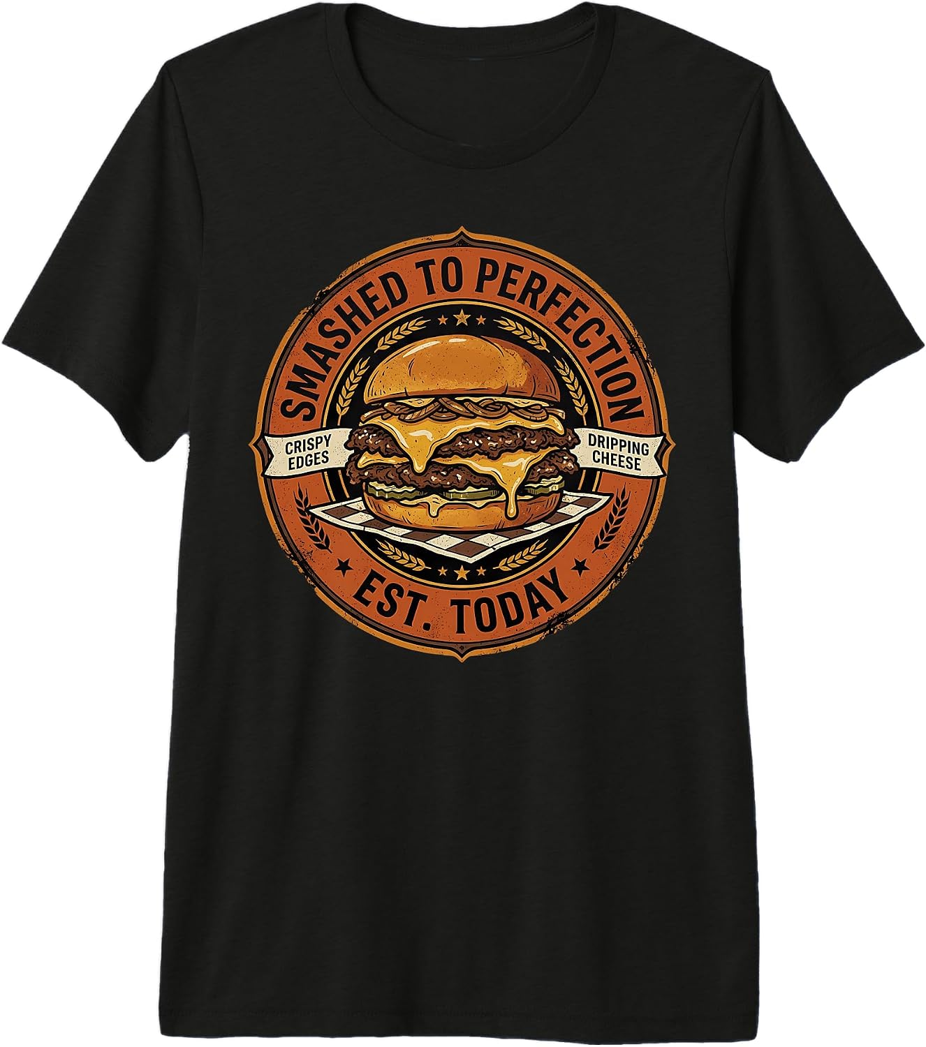 Vintage Smash Burger Grill Apparel