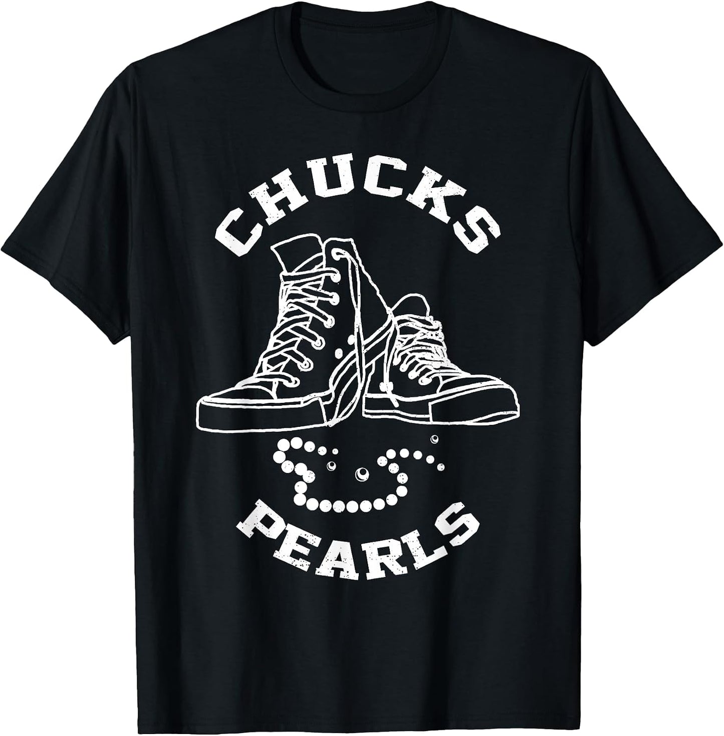Chucks and Pearls Kamala Harris Gift Tees