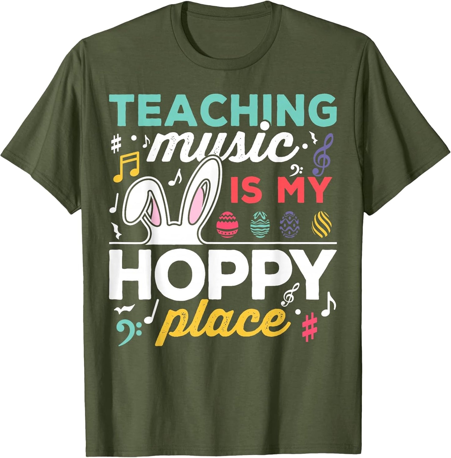 Easter music teacher shirt guitar teacher gifts