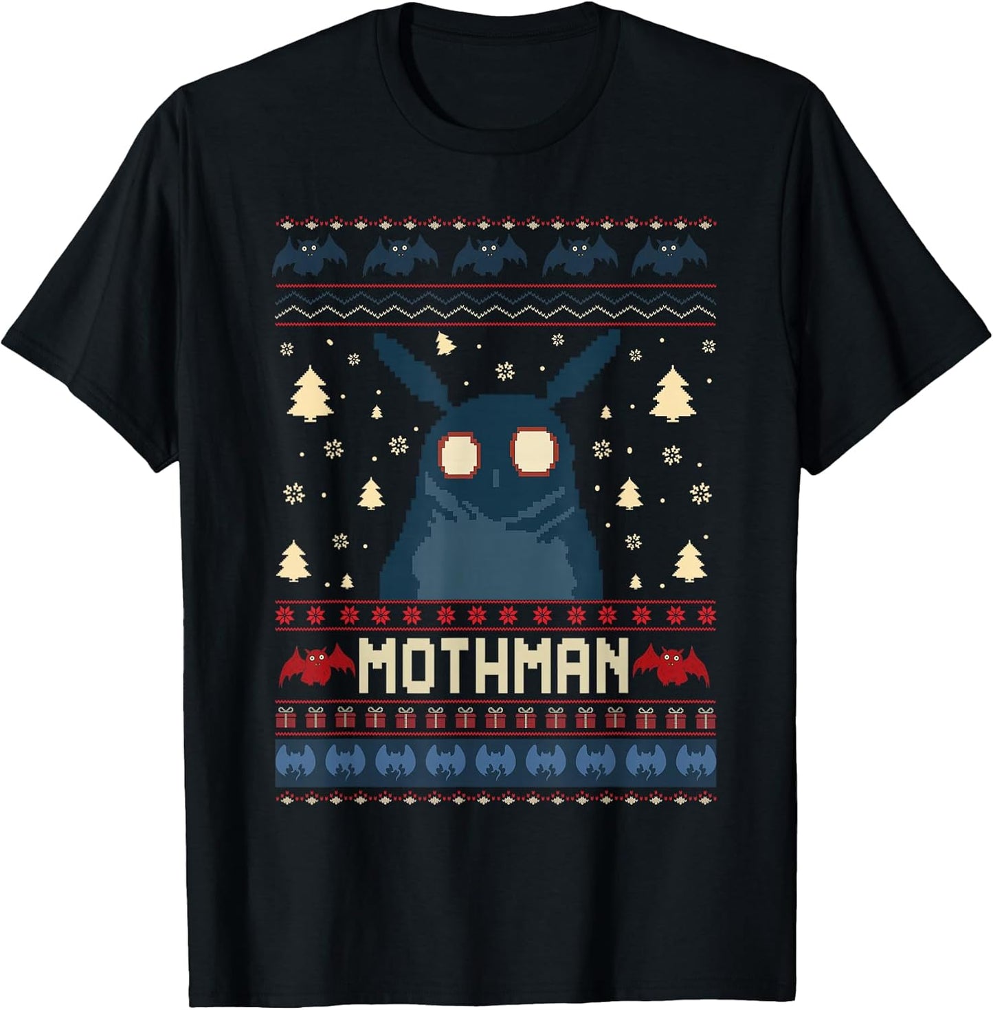 Mothman Ugly Christmas Sweaters