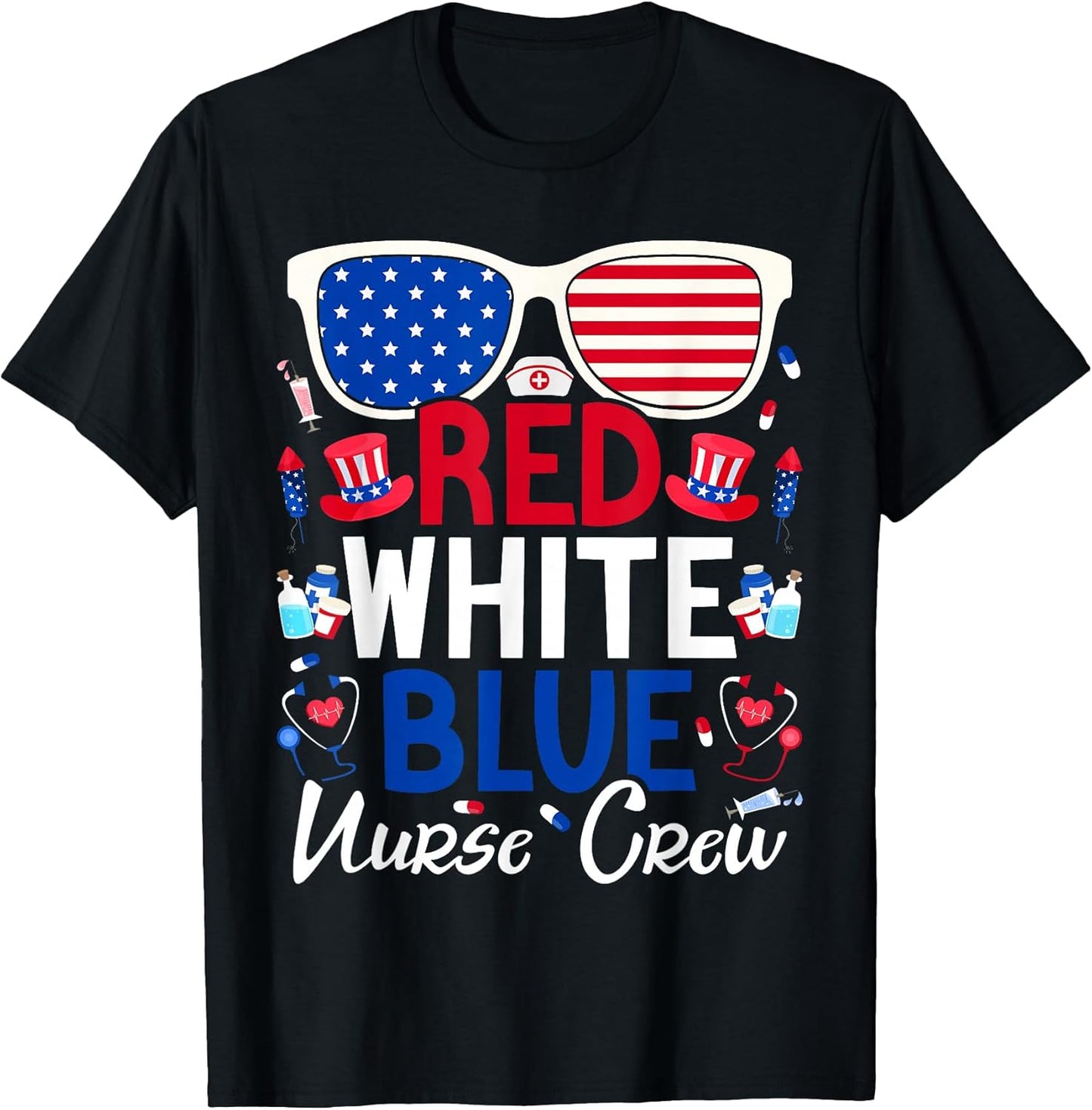 Independence Day Nurses July 4th Patriotic Tees
