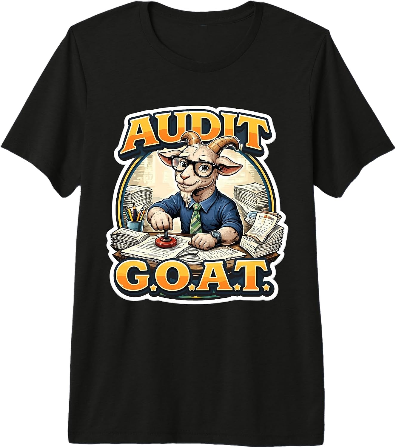 Audit GOAT Funny Accountant Accountancy Pun Merch