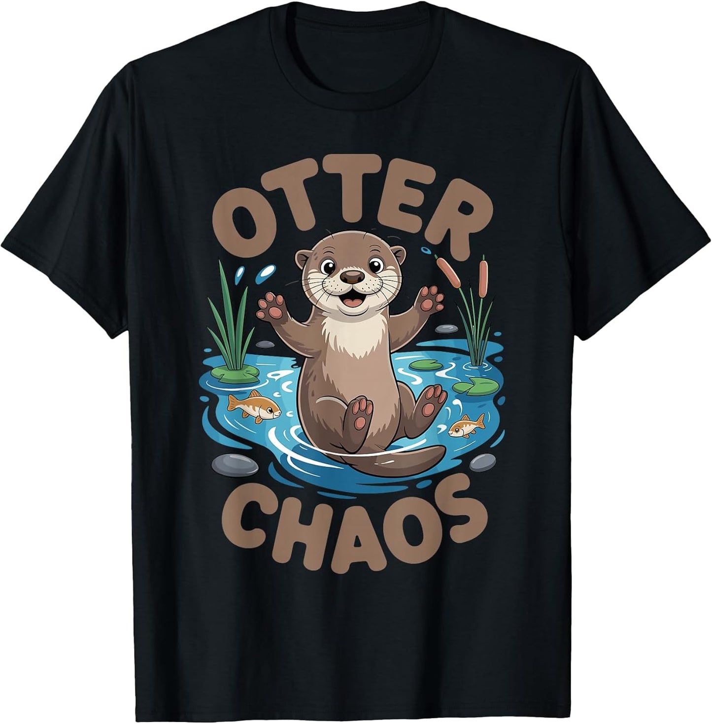 Otter Chaos Nature Merch.