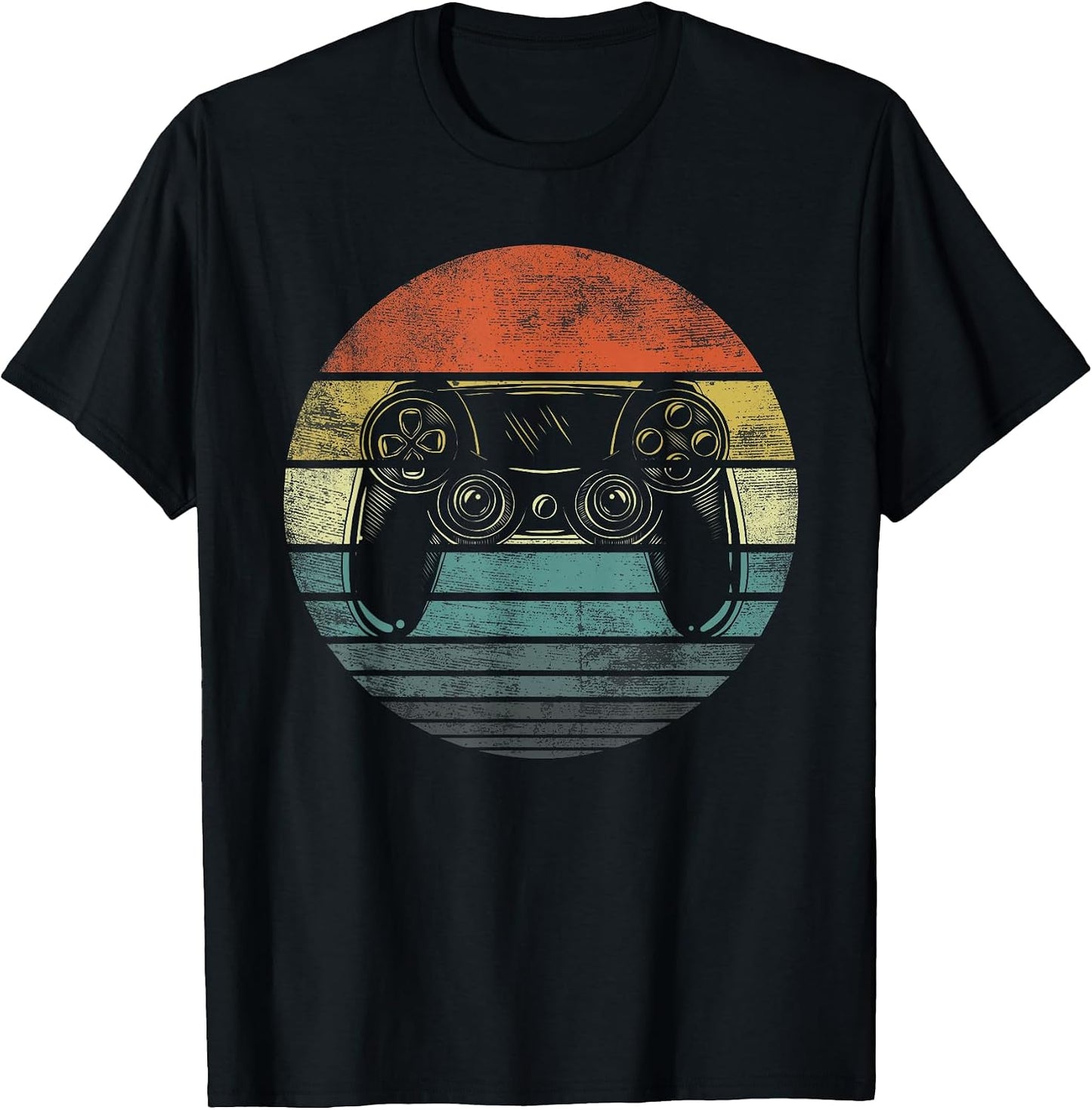 Video Gamer Gifts Funny Retro Video Game Controller Gaming T-Shirt