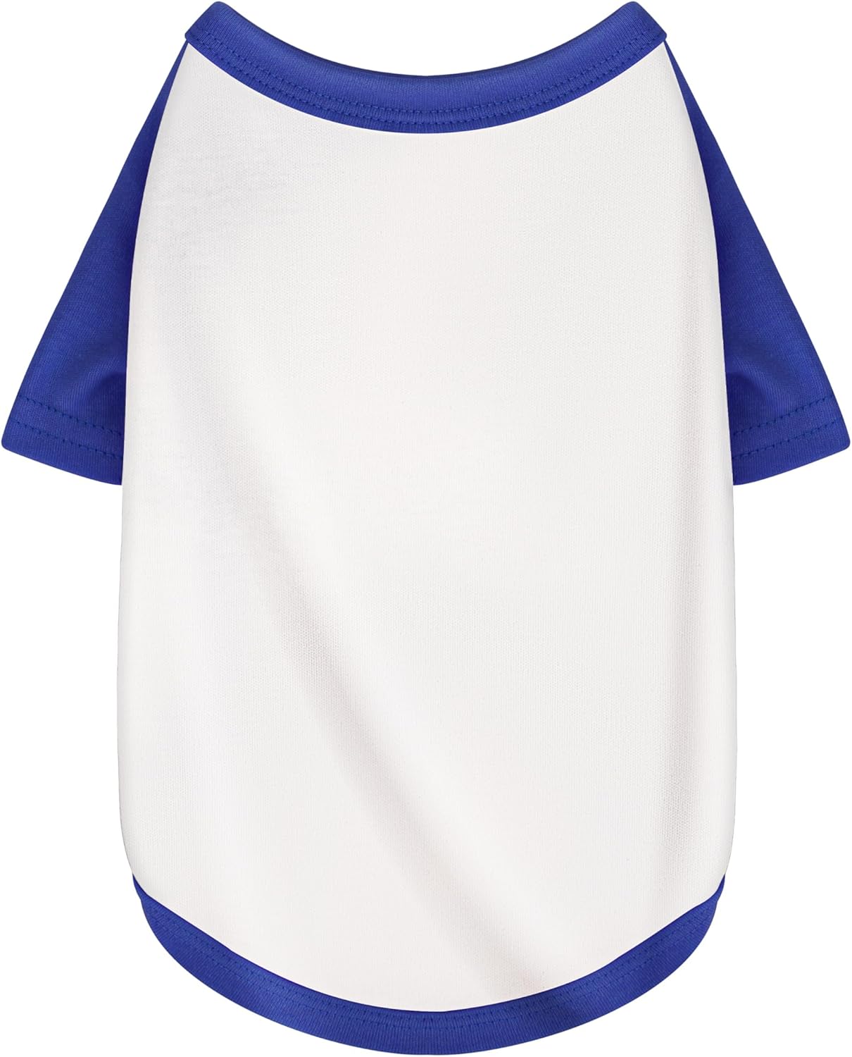 Stylish White Color Block Dog Shirt: Premium Polyester, Comfortable, Breathable, and Wrinkle-Resistant. Perfect Apparel for Small, Medium, & Large Dogs, a Must-Have for Pet Lovers S