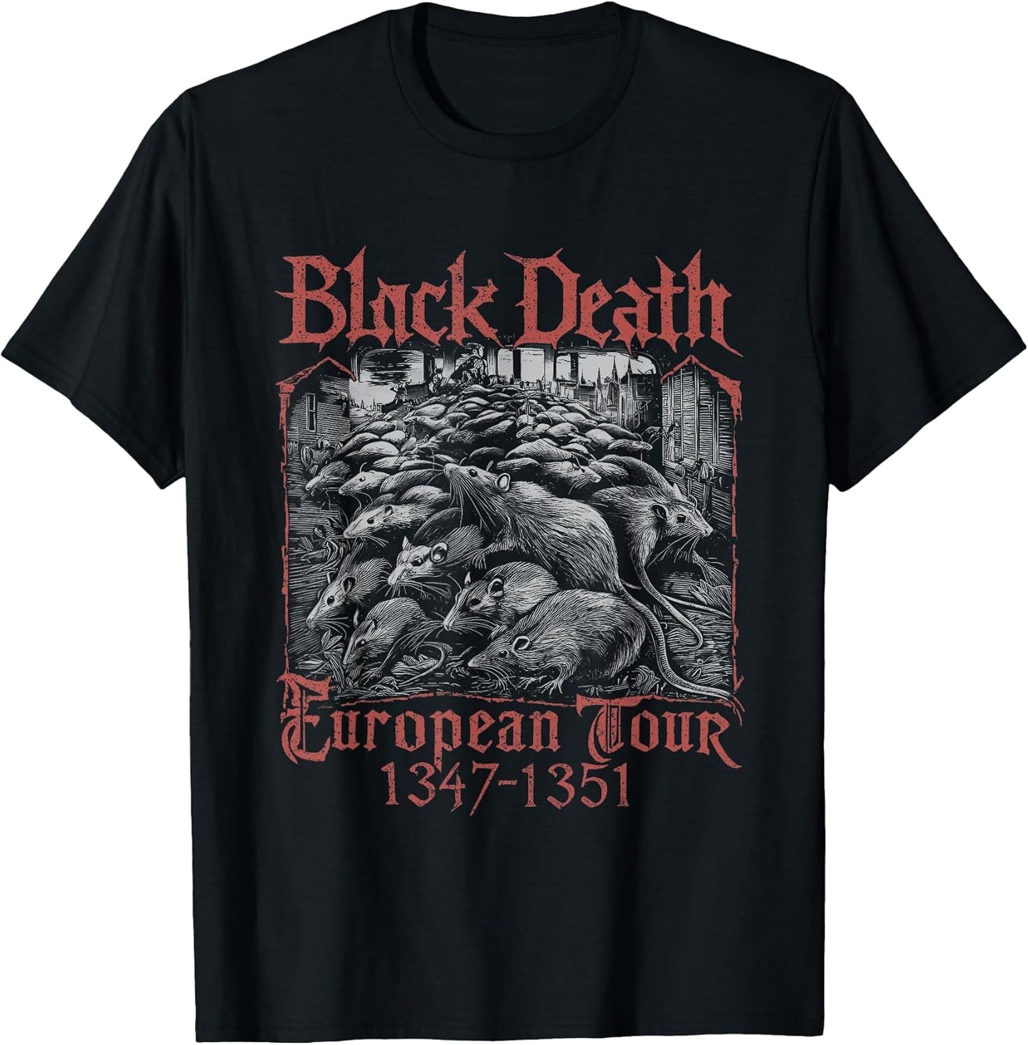Black Death European Tour Plague Women Men Kids