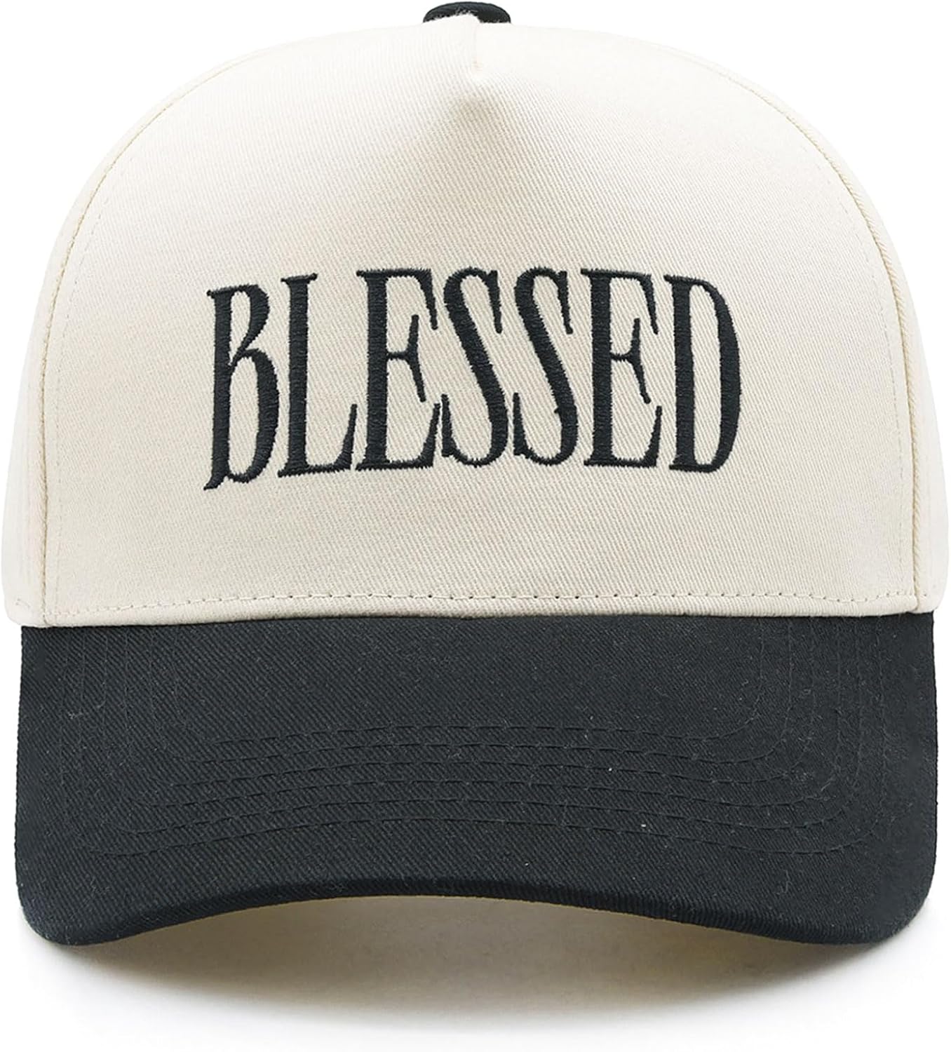 Blessed Trucker Hat, Vintage Embroidered Christian Baseball Caps for Men & Women, Trendy Religious/Birthday Gifts